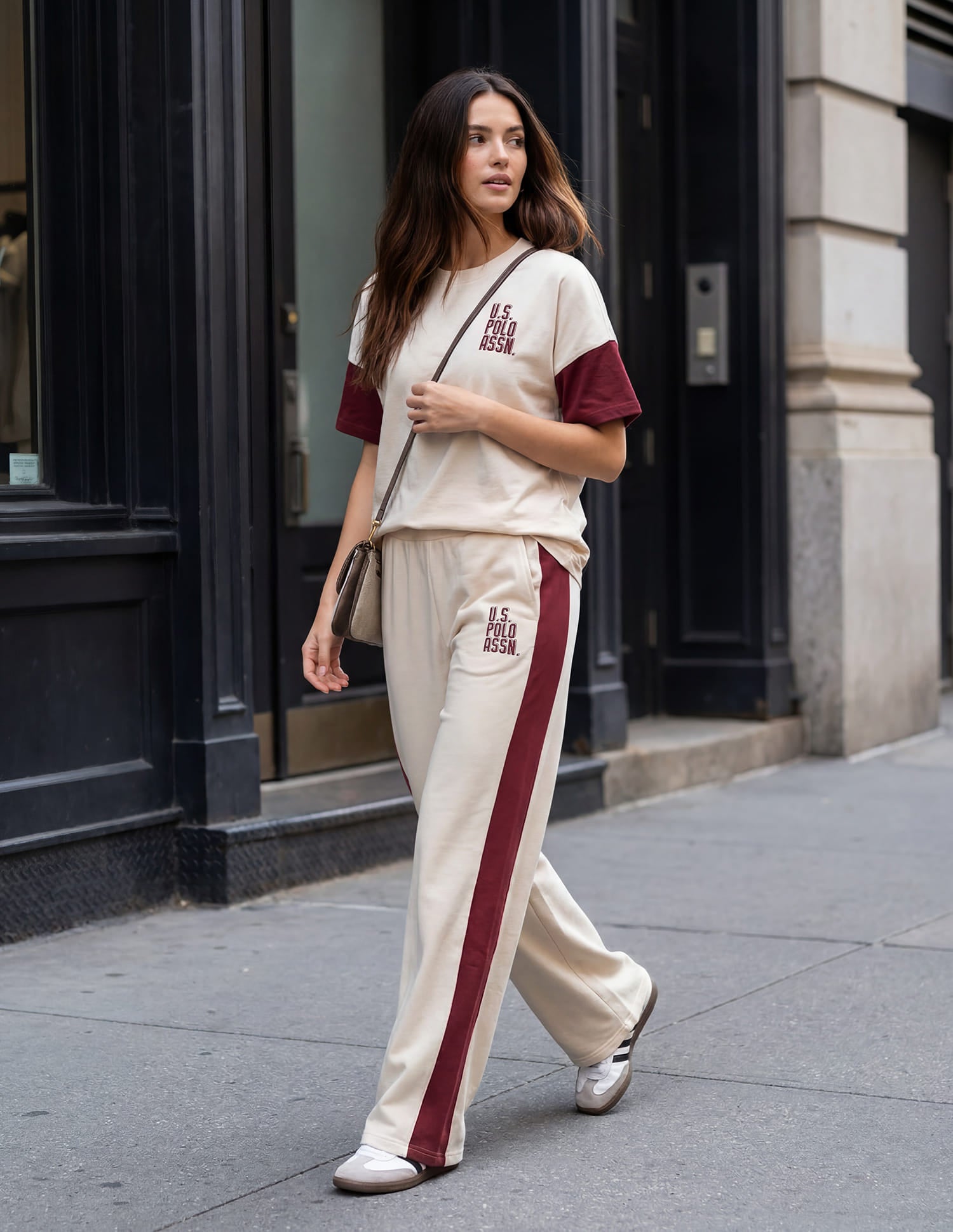 High Rise Wide Leg Trousers