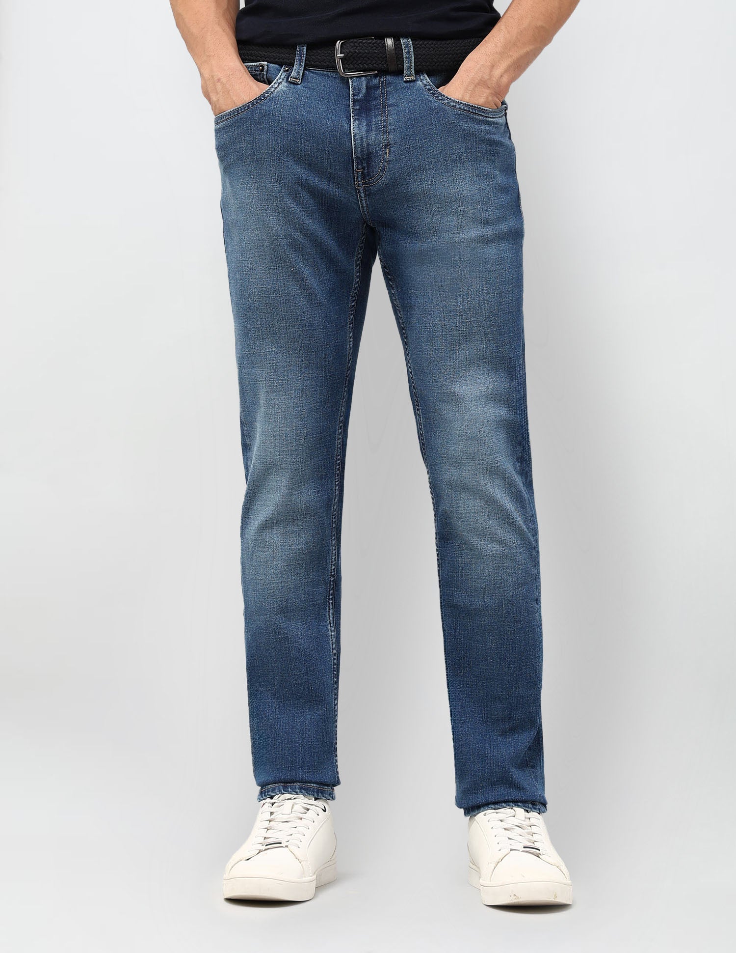 Regallo Skinny Fit Blue Jeans