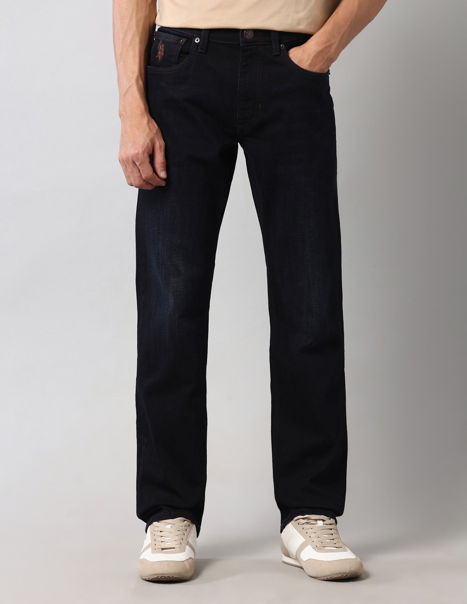 Harold Slim Straight Fit Blue Vintage Jeans