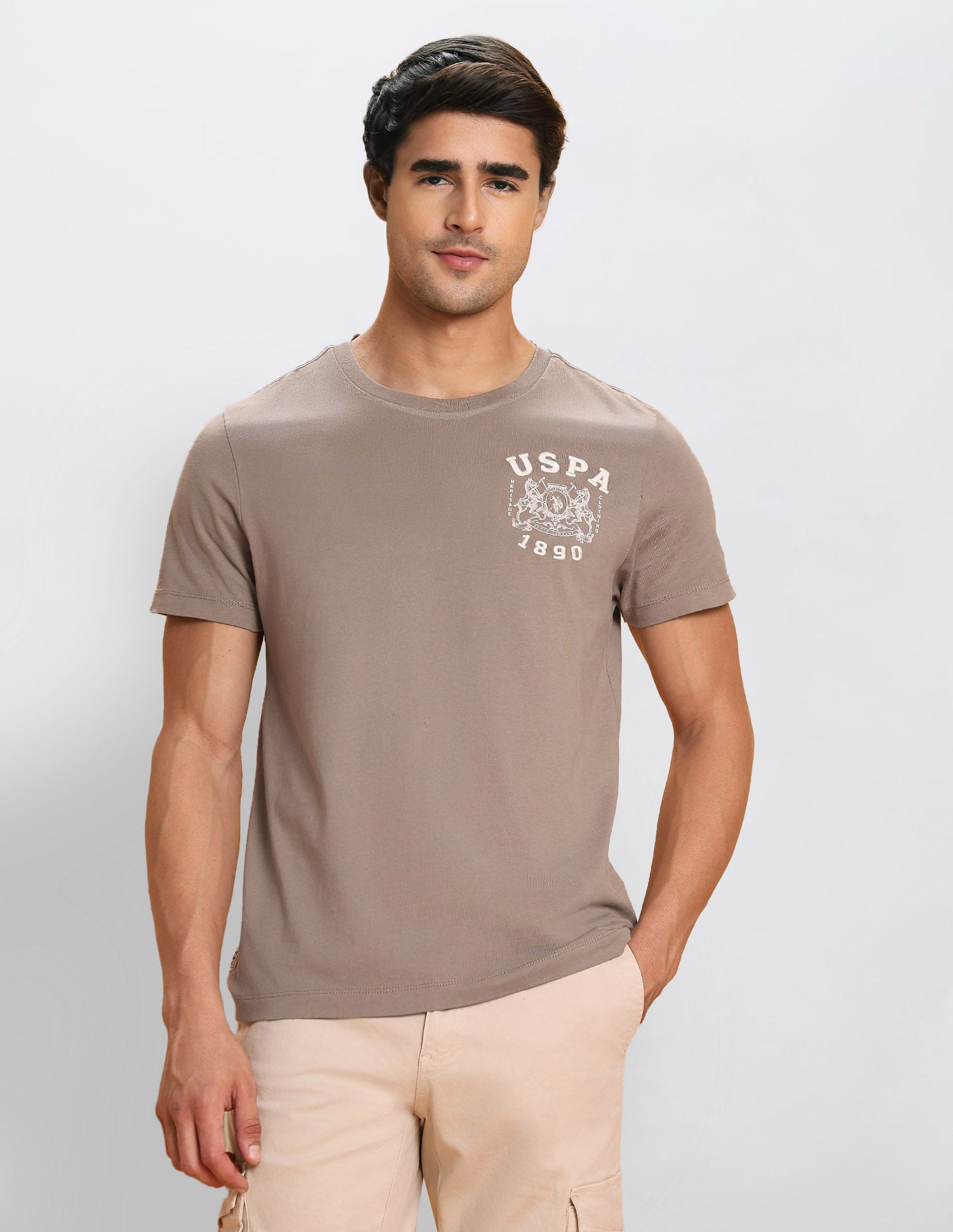Pure Cotton Brand Printed T-Shirt