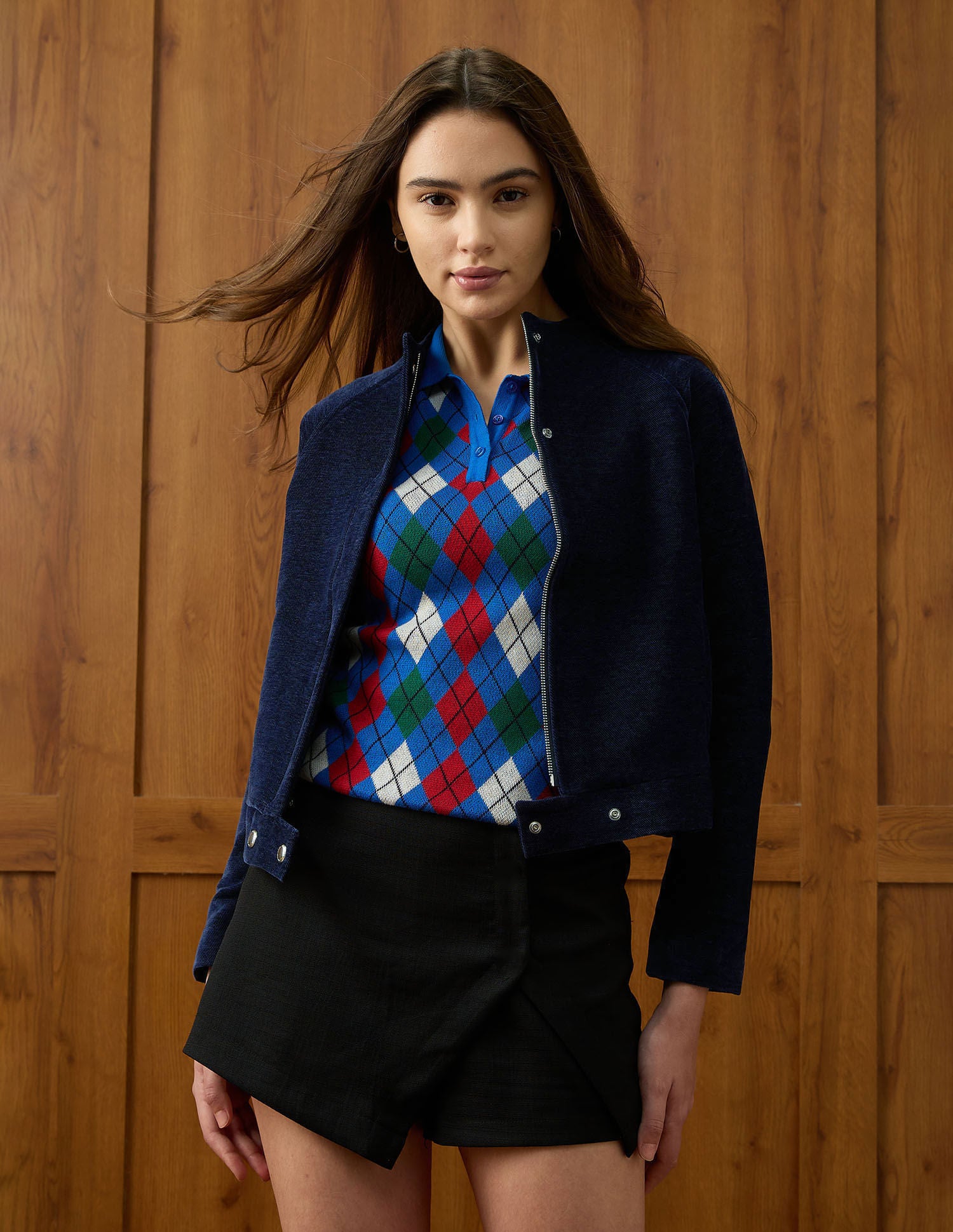 Solid Regular Fit Jacket