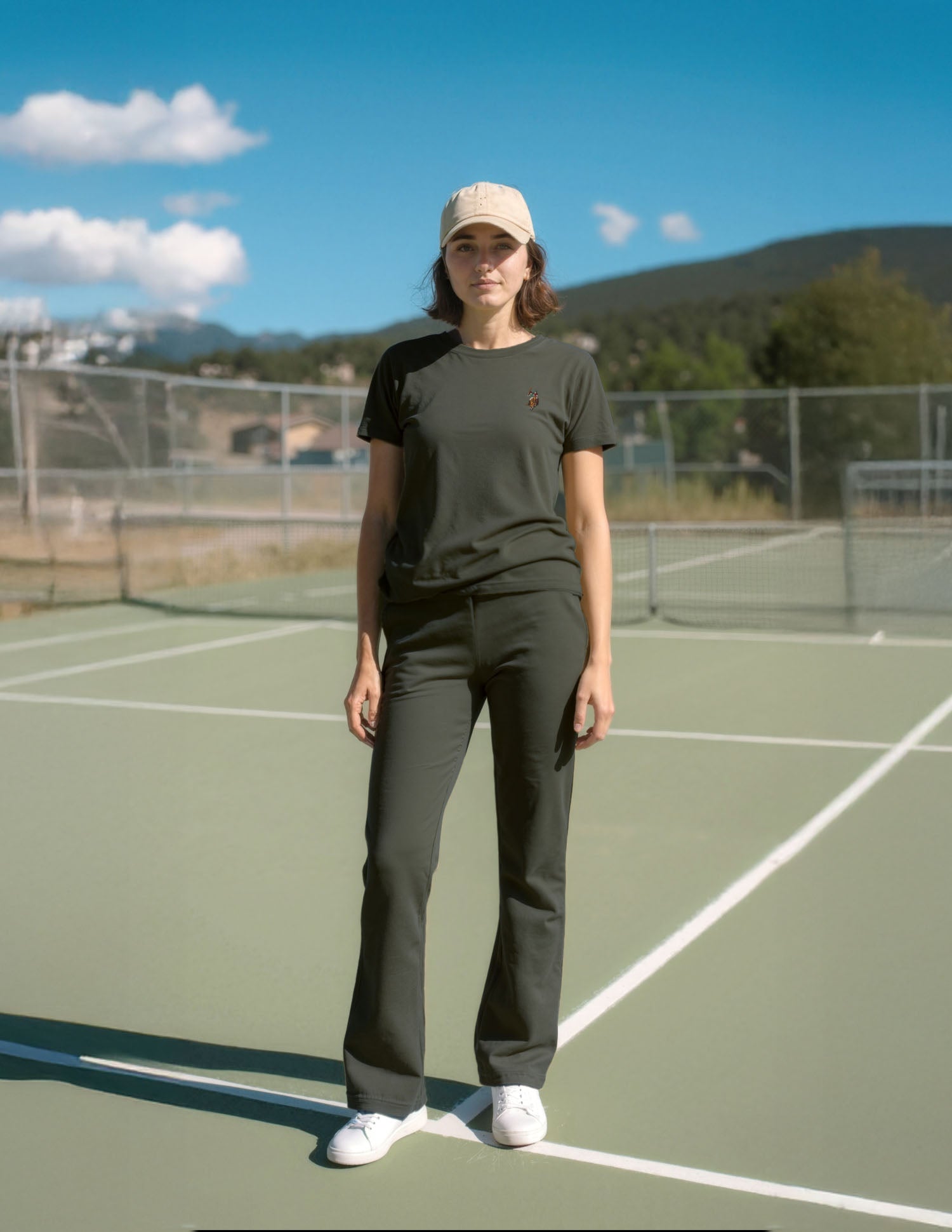 High-Rise Flared Fit Lounge Pants