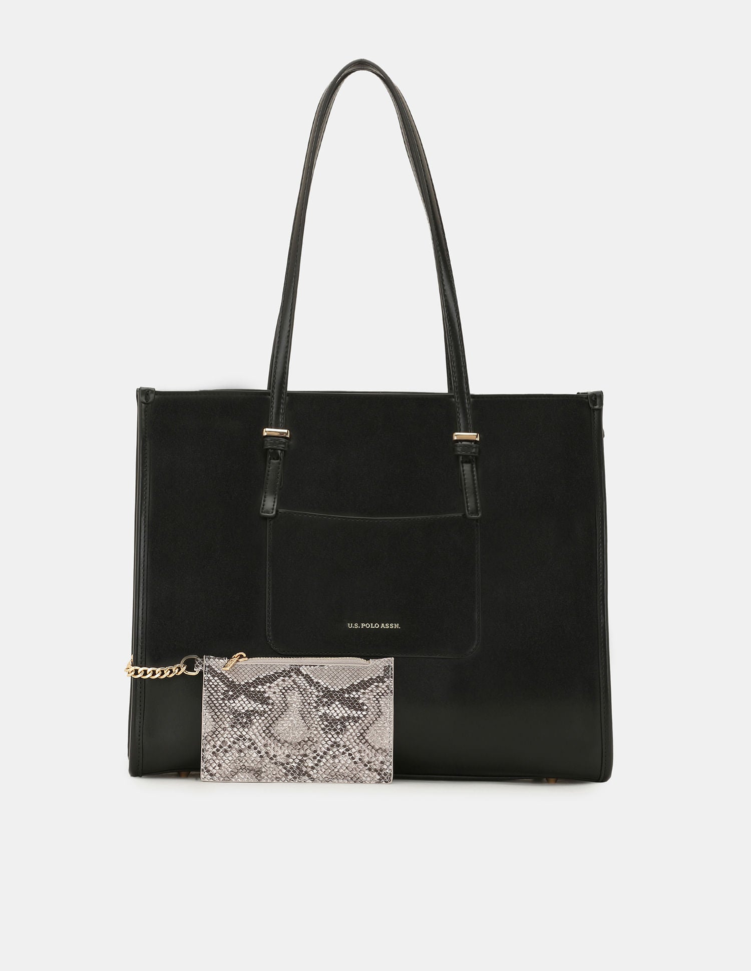 Women Berry Sleek Laptop Tote Bag with card holder