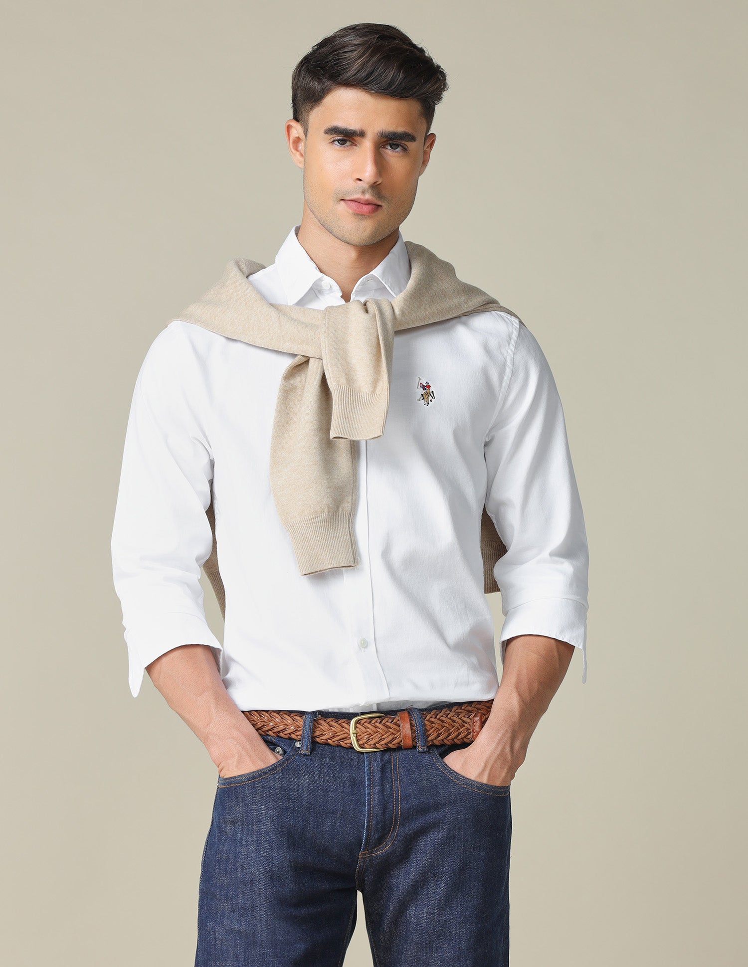 Tailored Fit Textured Shirt