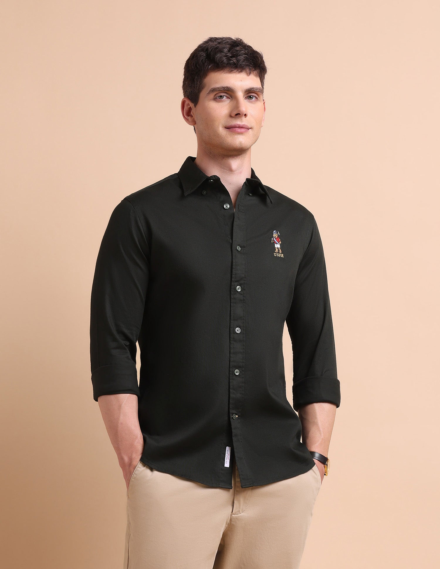 Tailored Fit Button Down Shirt