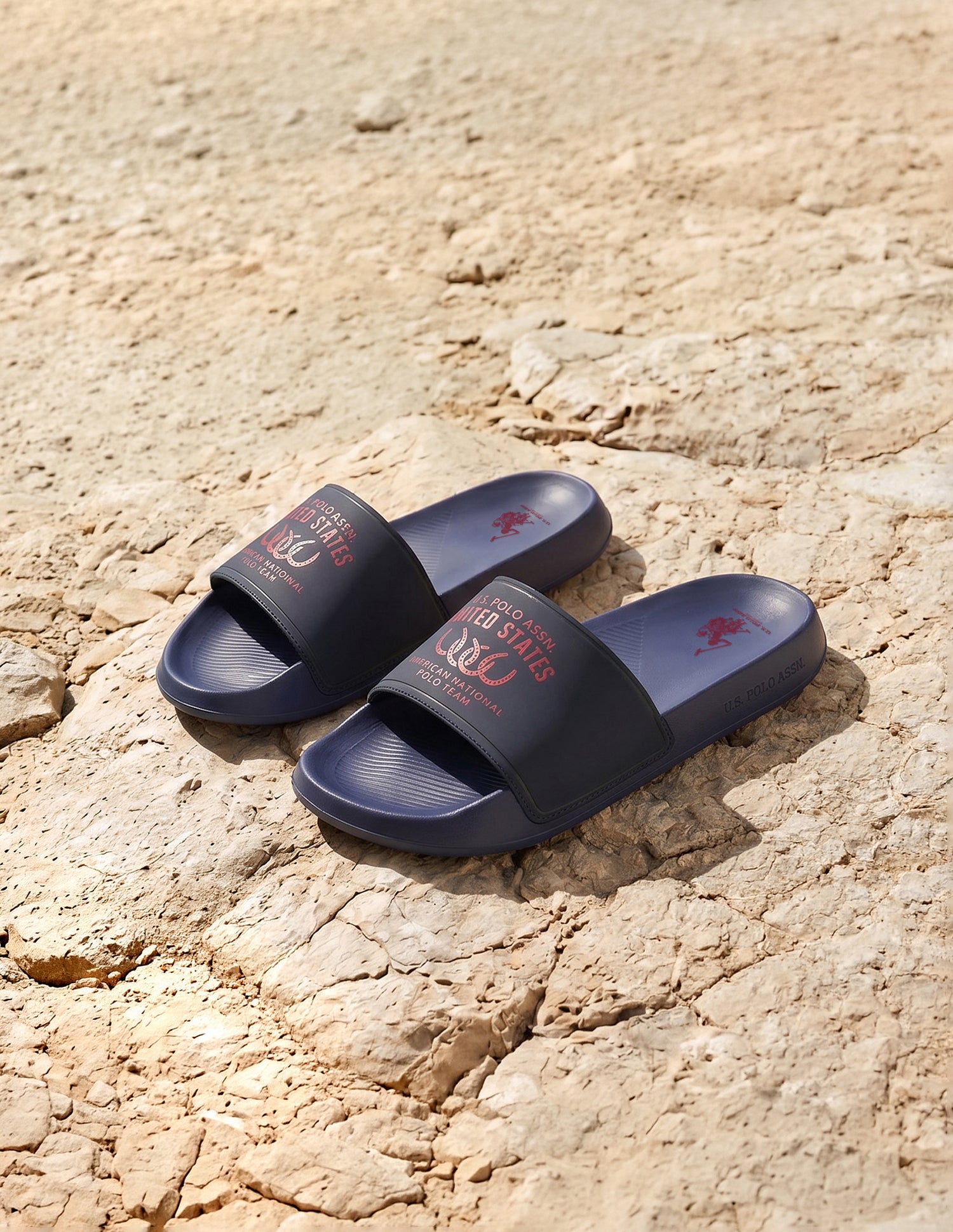 Men Toni Sliders Navy - U.S. Polo Assn. India | Large