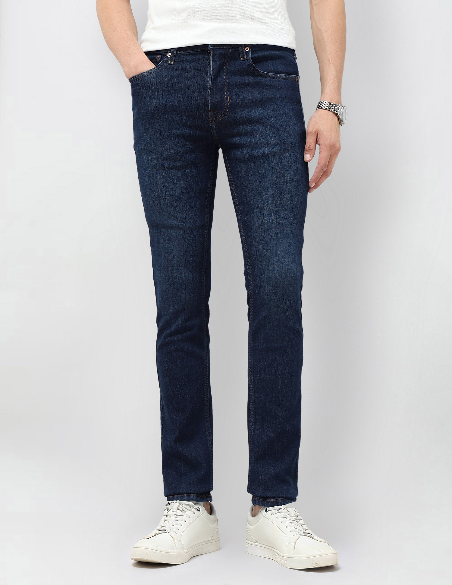 Regallo Skinny Fit Blue Jeans