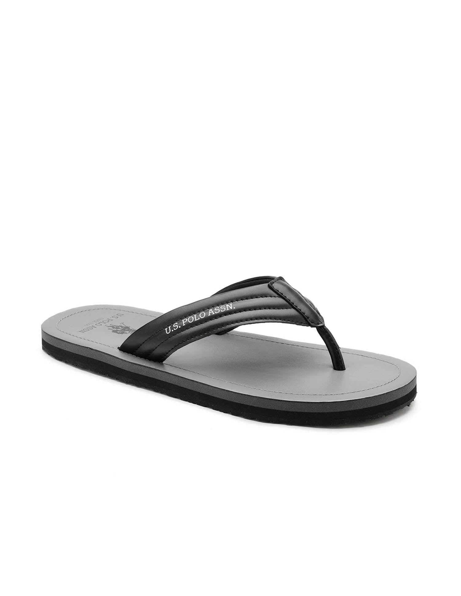 Men Terry Solid Flip Flops