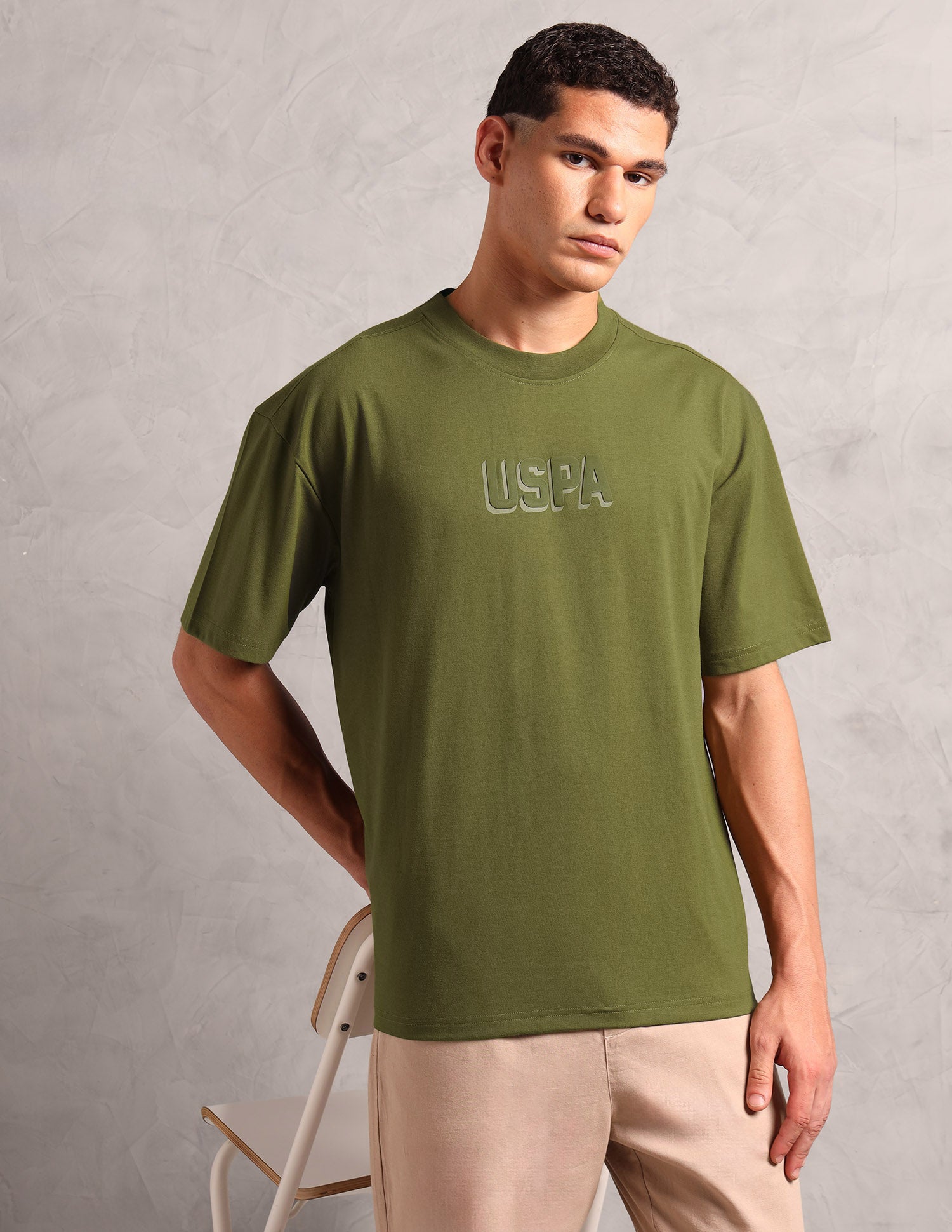 Oversized Fit Breathable OEE11 Lounge T-Shirt - Pack Of 1