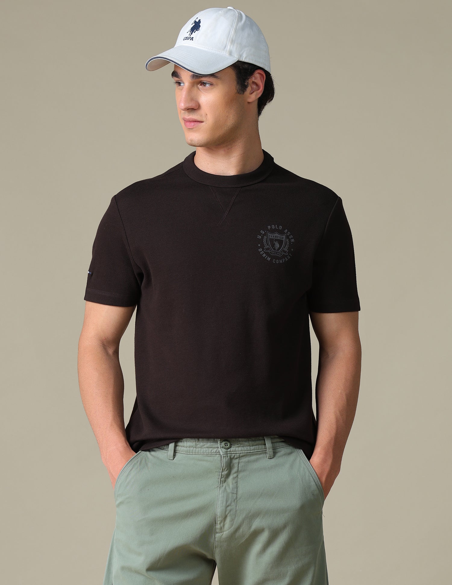 Solid Slim Fit T-Shirt