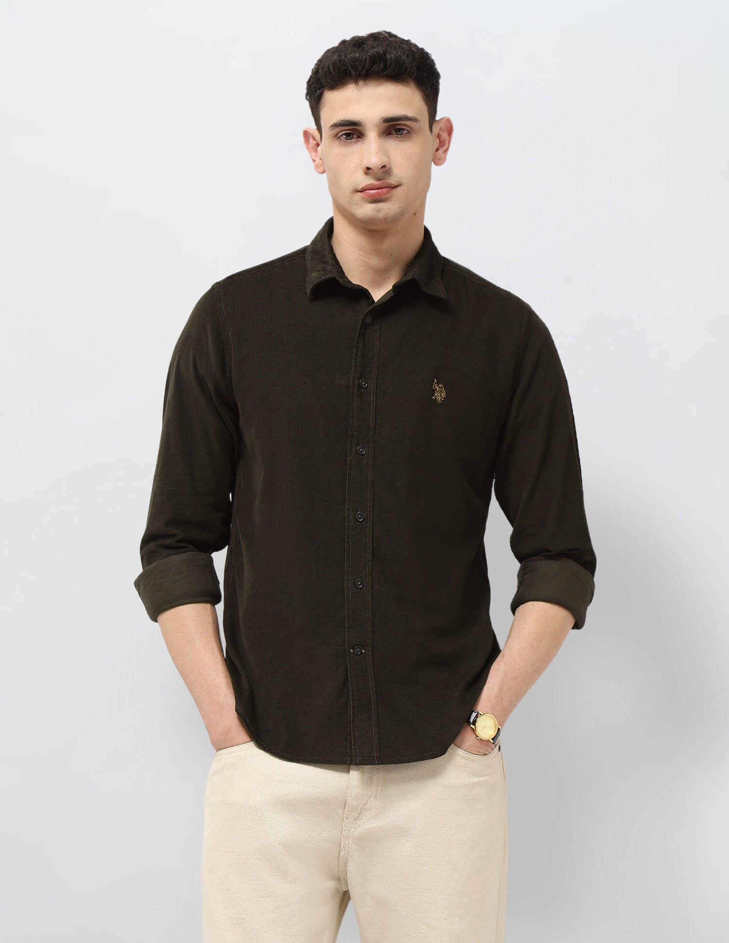 Corduroy Regular Fit Shirt