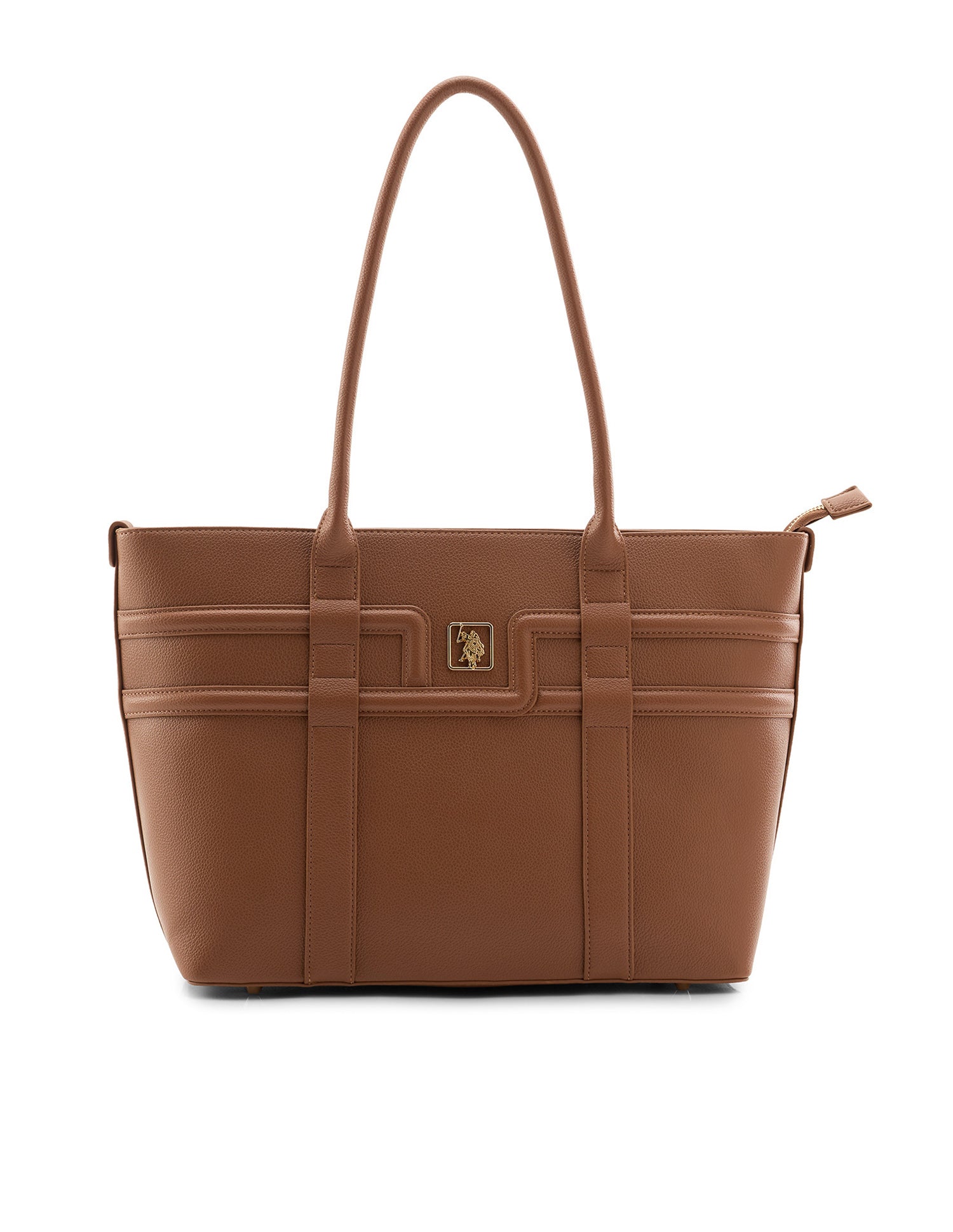 Creme Tote Bag Brown - U.S. Polo Assn. India | Large