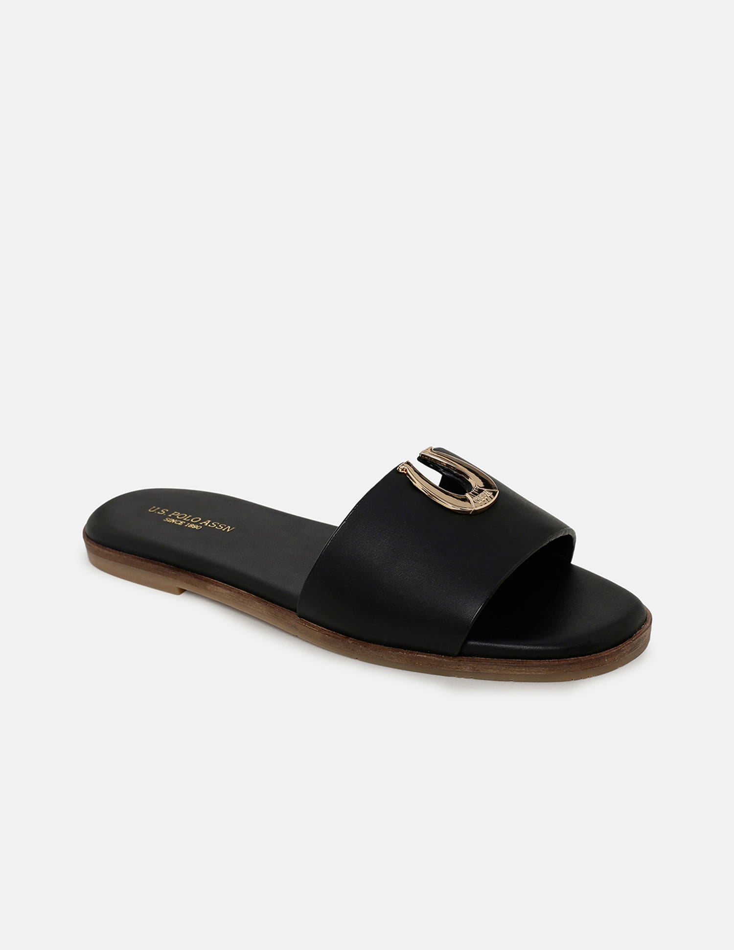 Solvere Slip-On Flats Black - U.S. Polo Assn. India | Large