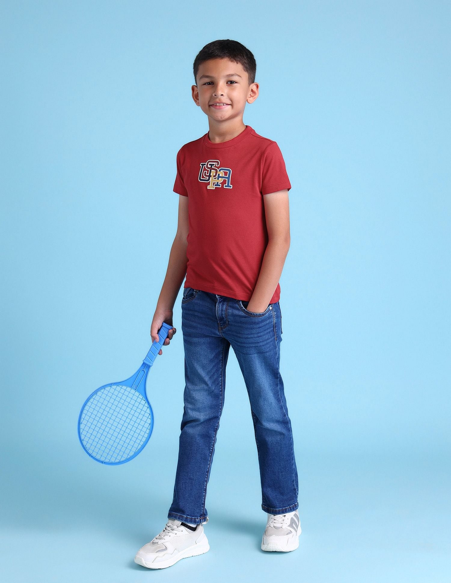 Boys Brand Printed T-Shirt