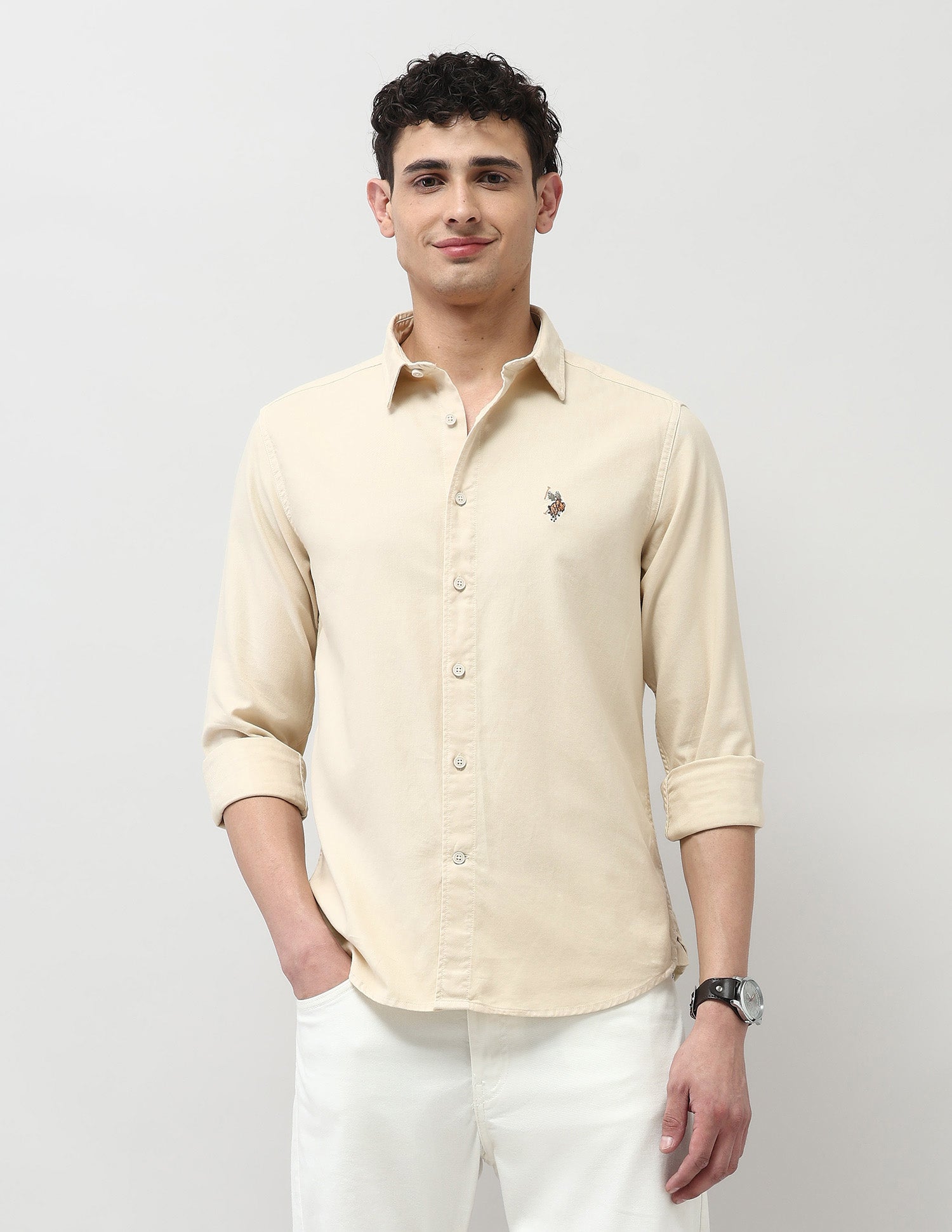 Twill Pure Cotton Shirt