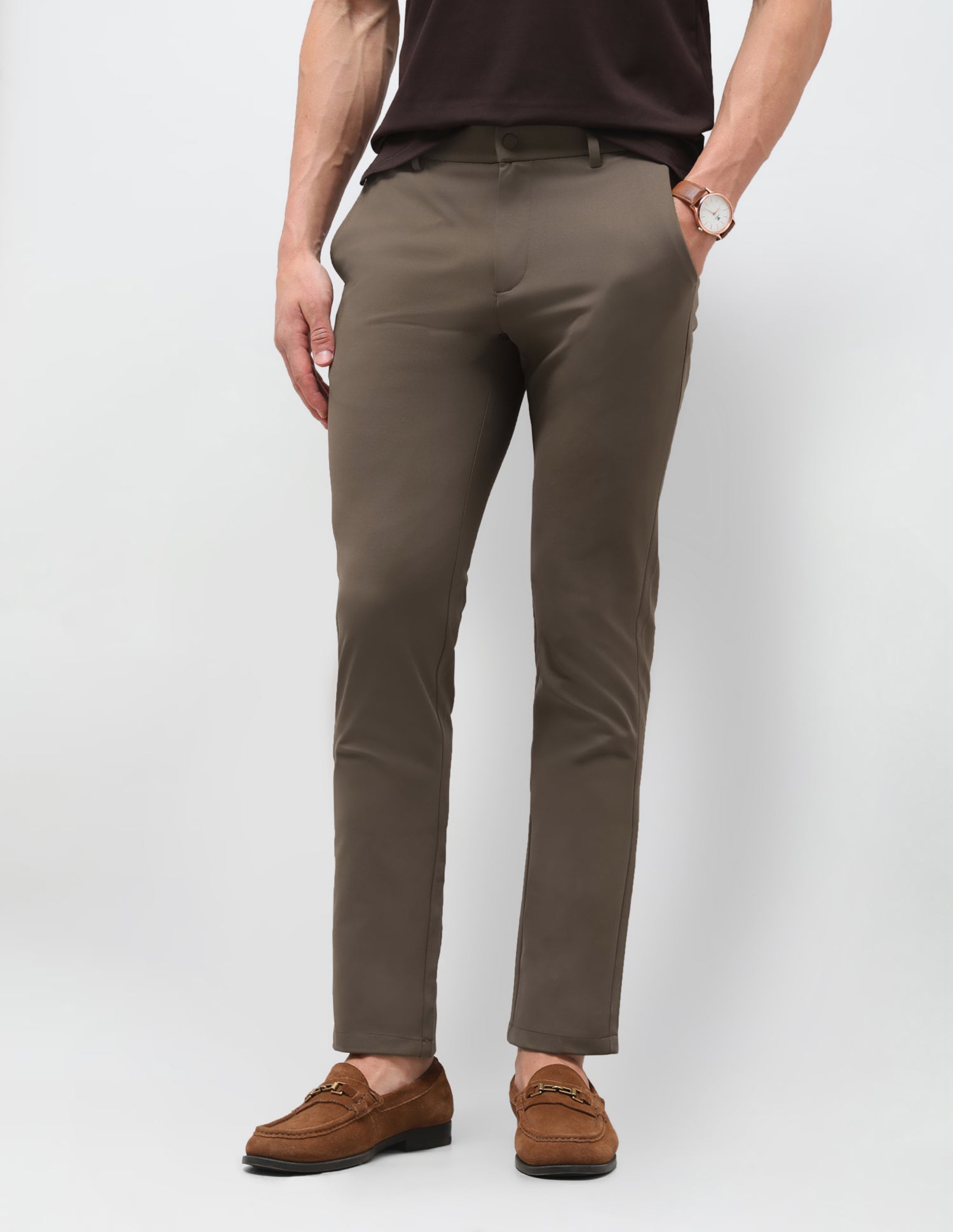 Knitted Austin Slim Fit Trousers