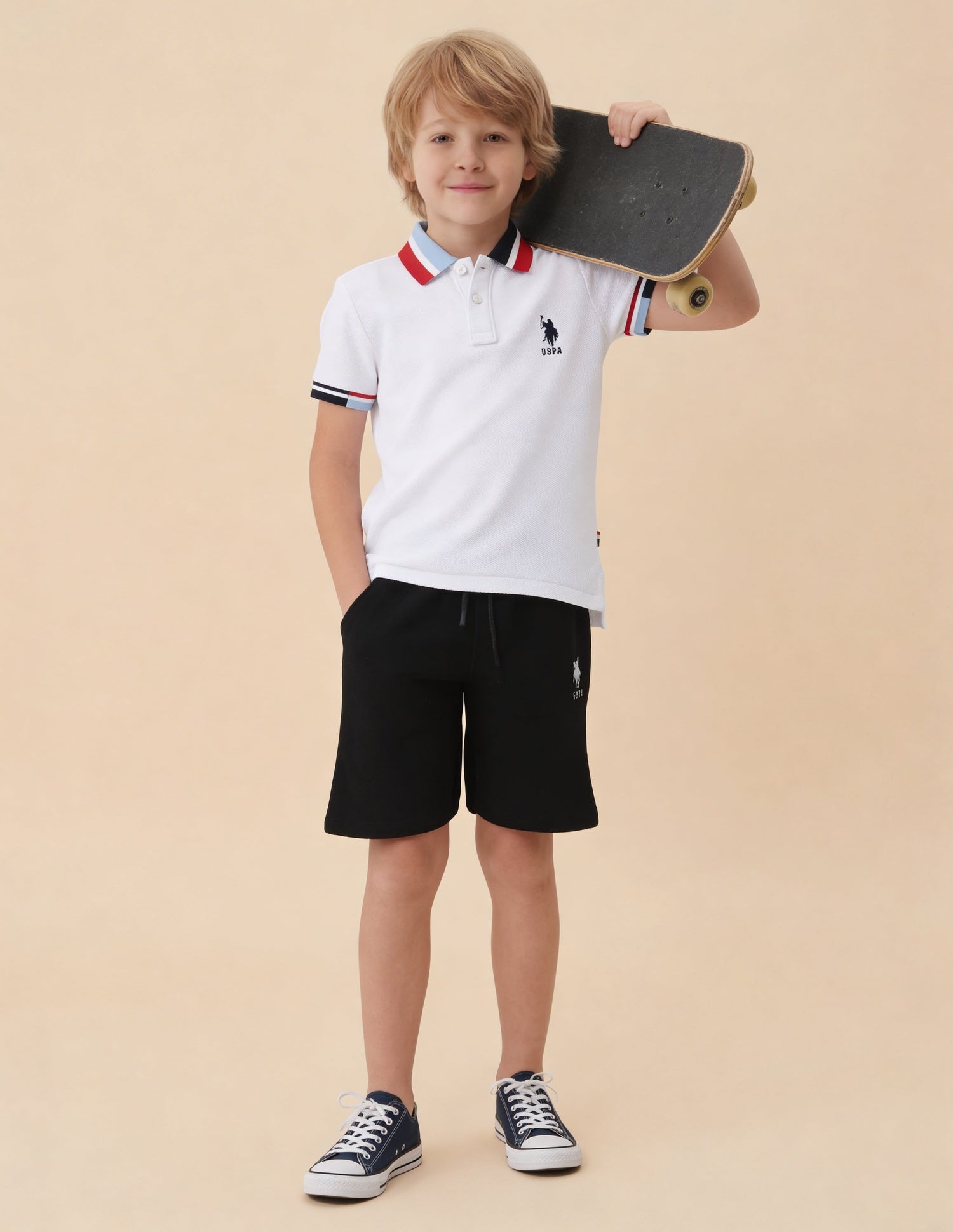 Solid Regular Fit Polo Shirt