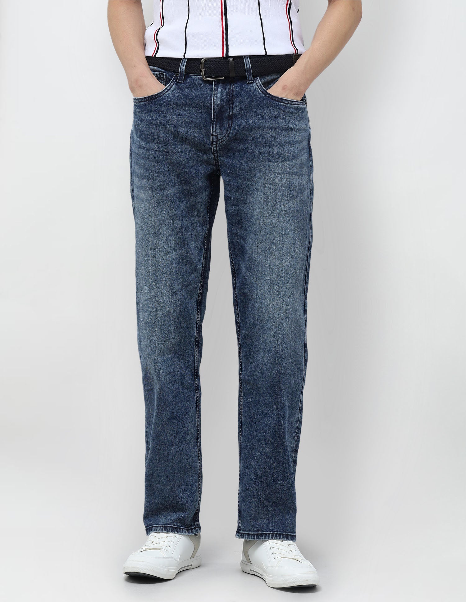 Shawn Relaxed Fit Blue Jeans