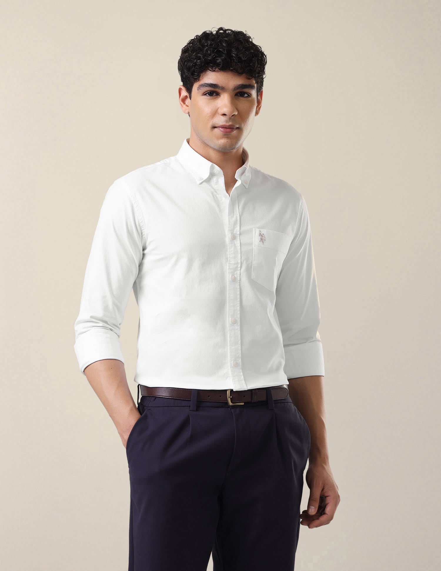 Tailored Fit Oxford Shirt