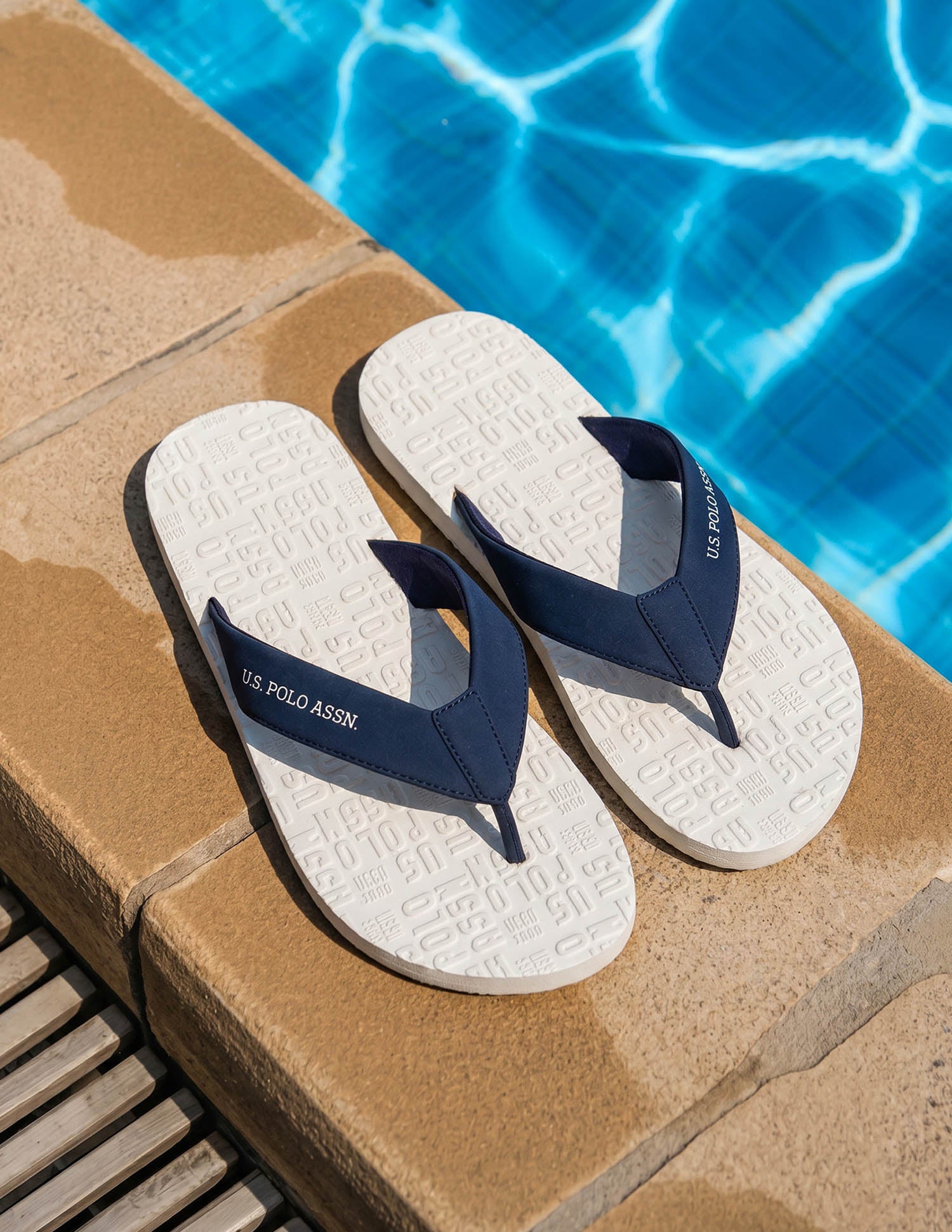 Men Rodri Brand Printed Flip Flops