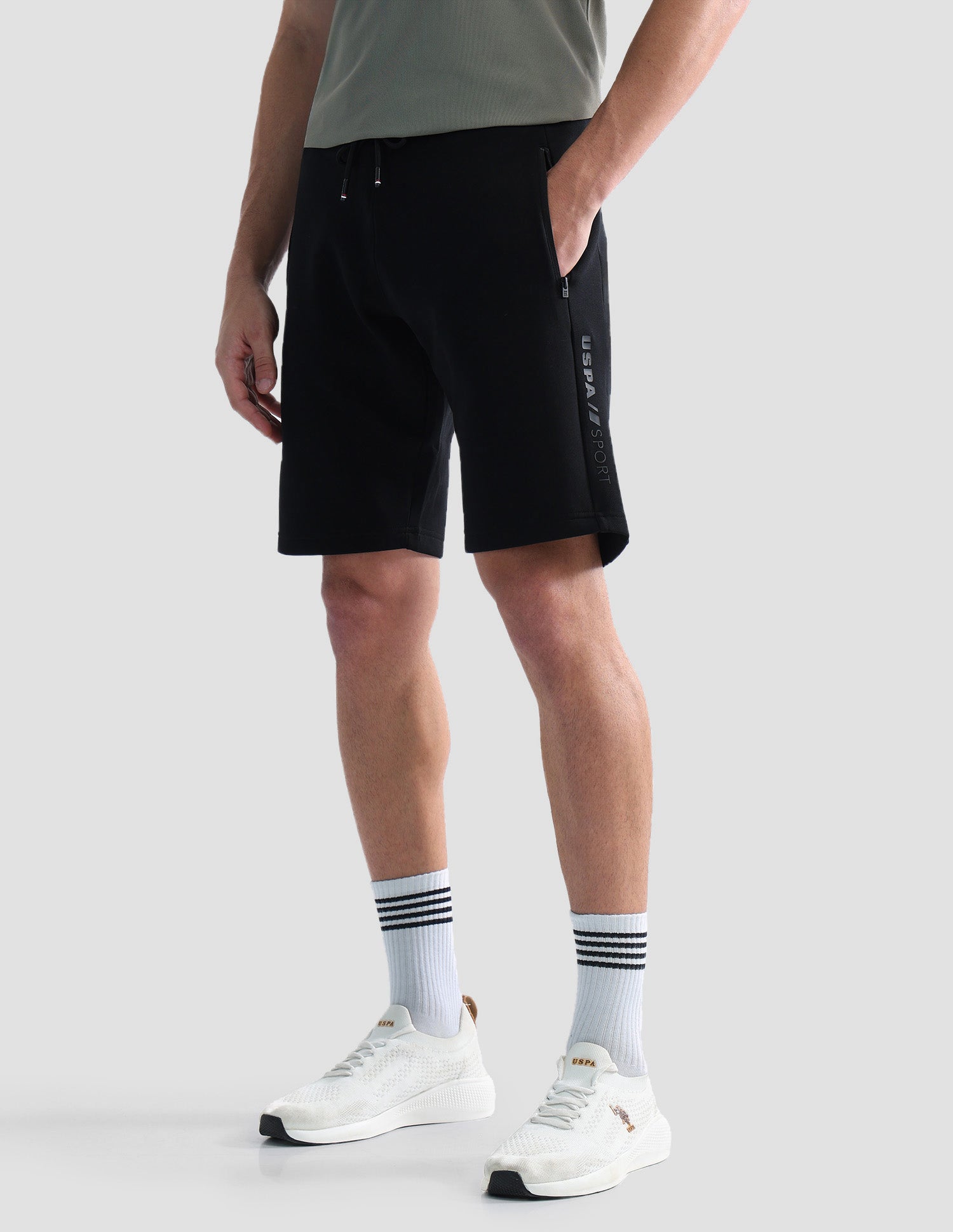 Mid Rise Active Short Mid Rise Solid Active Shorts