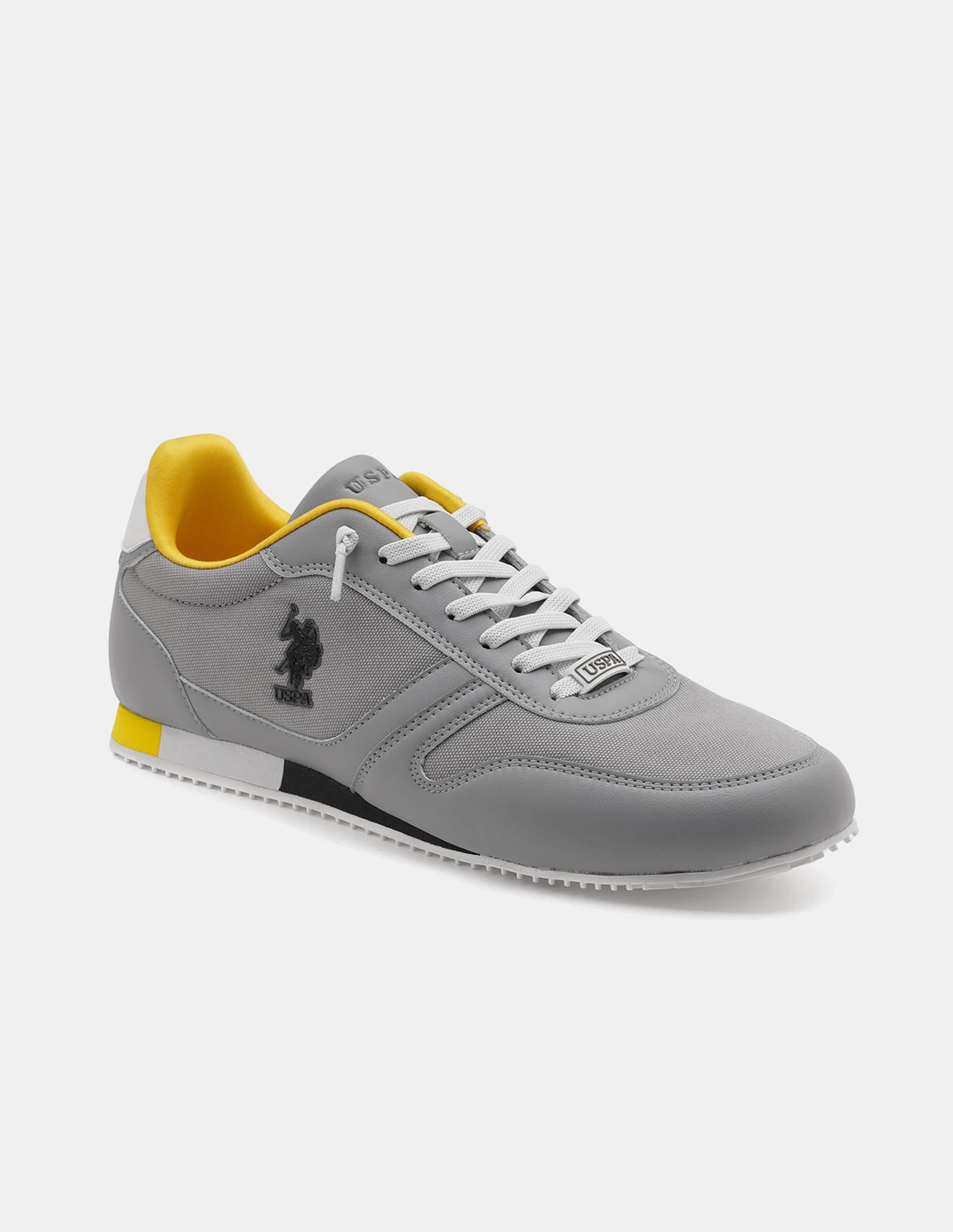 Clemt 4.0 Colourblocked Sneakers Grey - U.S. Polo Assn. India | Large