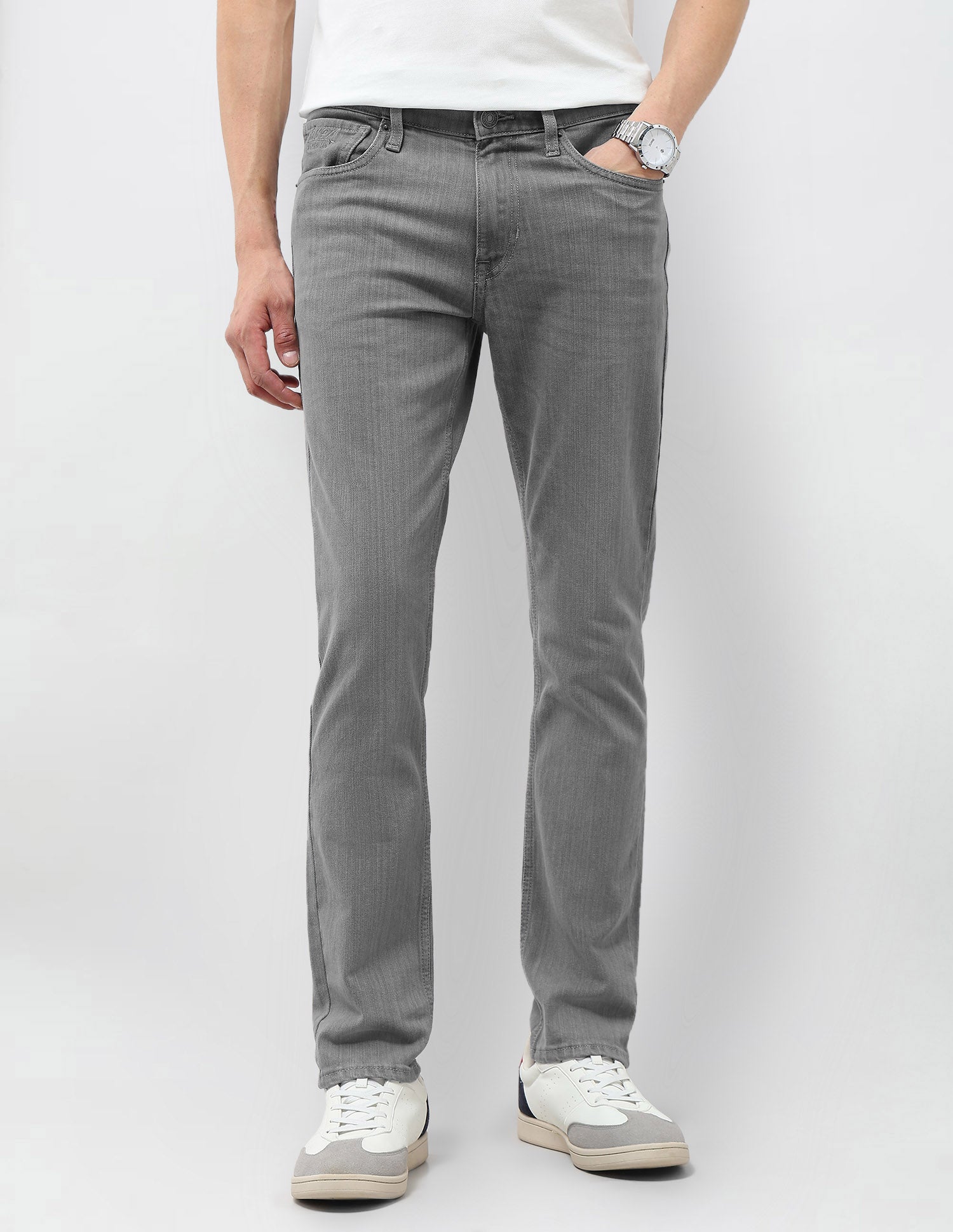 Brandon Slim Tapered Fit Mid Rise Jeans