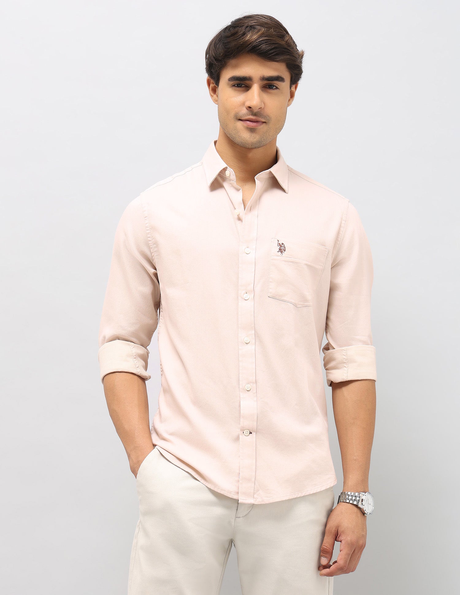 Dobby Tailored Fit Shirt