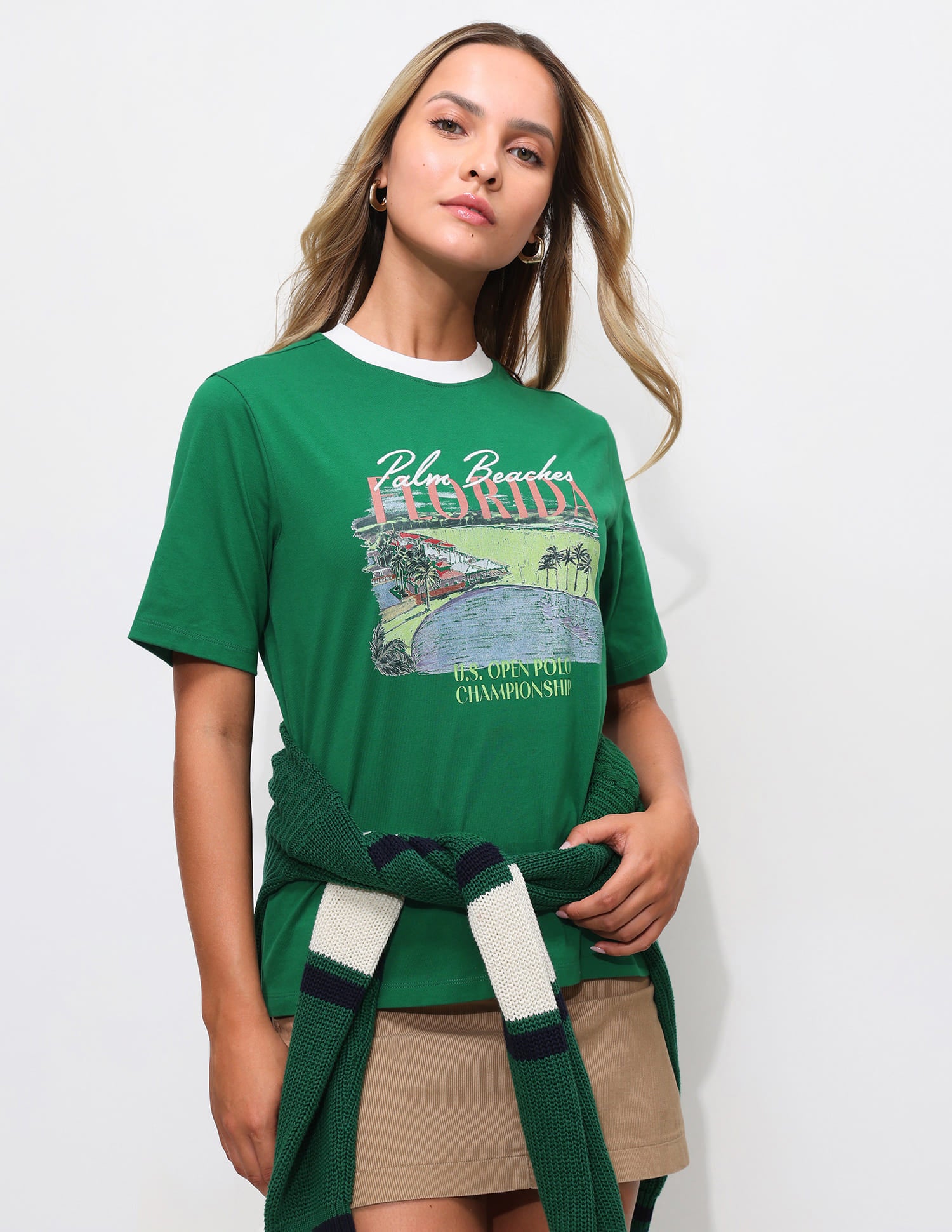 Graphic Printed Boxy T-shirt