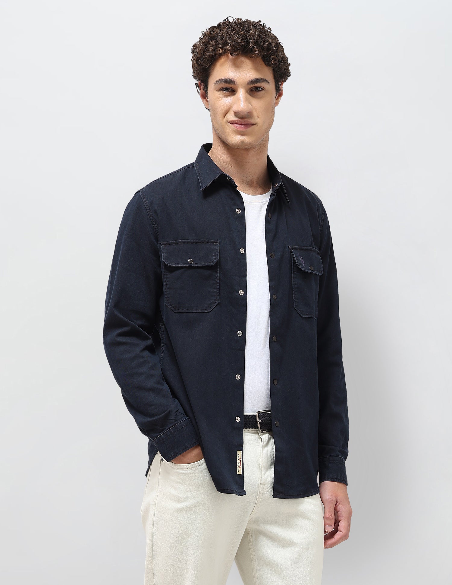 Regular Fit Twill Shirt
