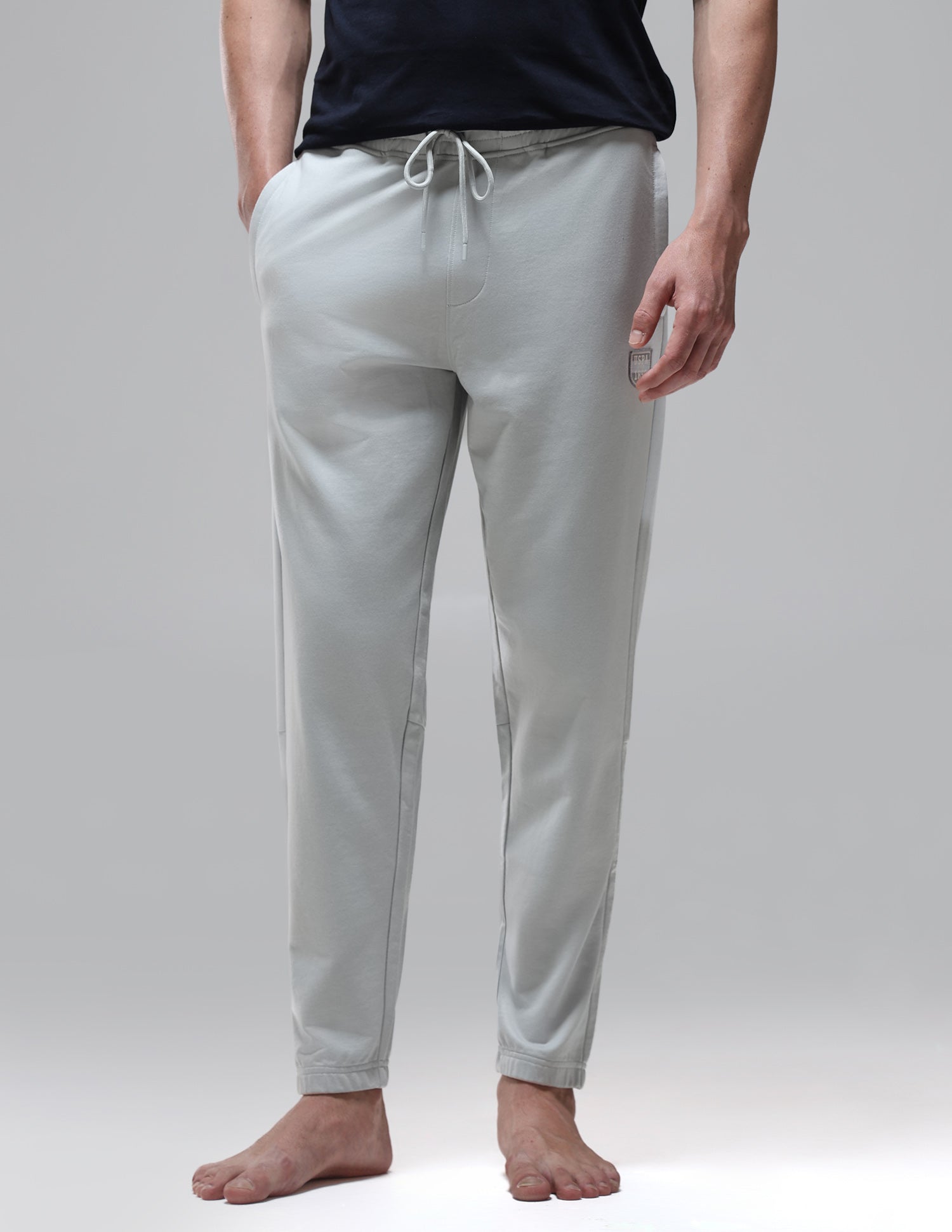 Breathable Relaxed Fit OJ010 Lounge Joggers Mirage Grey - U.S. Polo Assn. India | Large