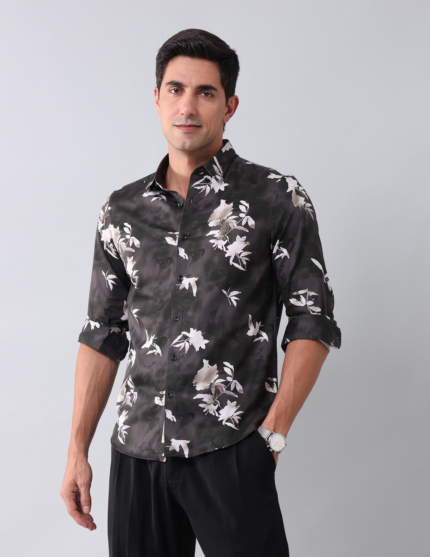 Floral Printed Regular Shirt