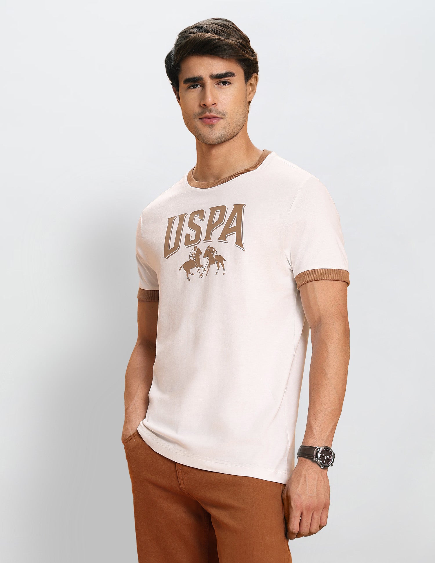 Pure Cotton Brand Printed T-Shirt
