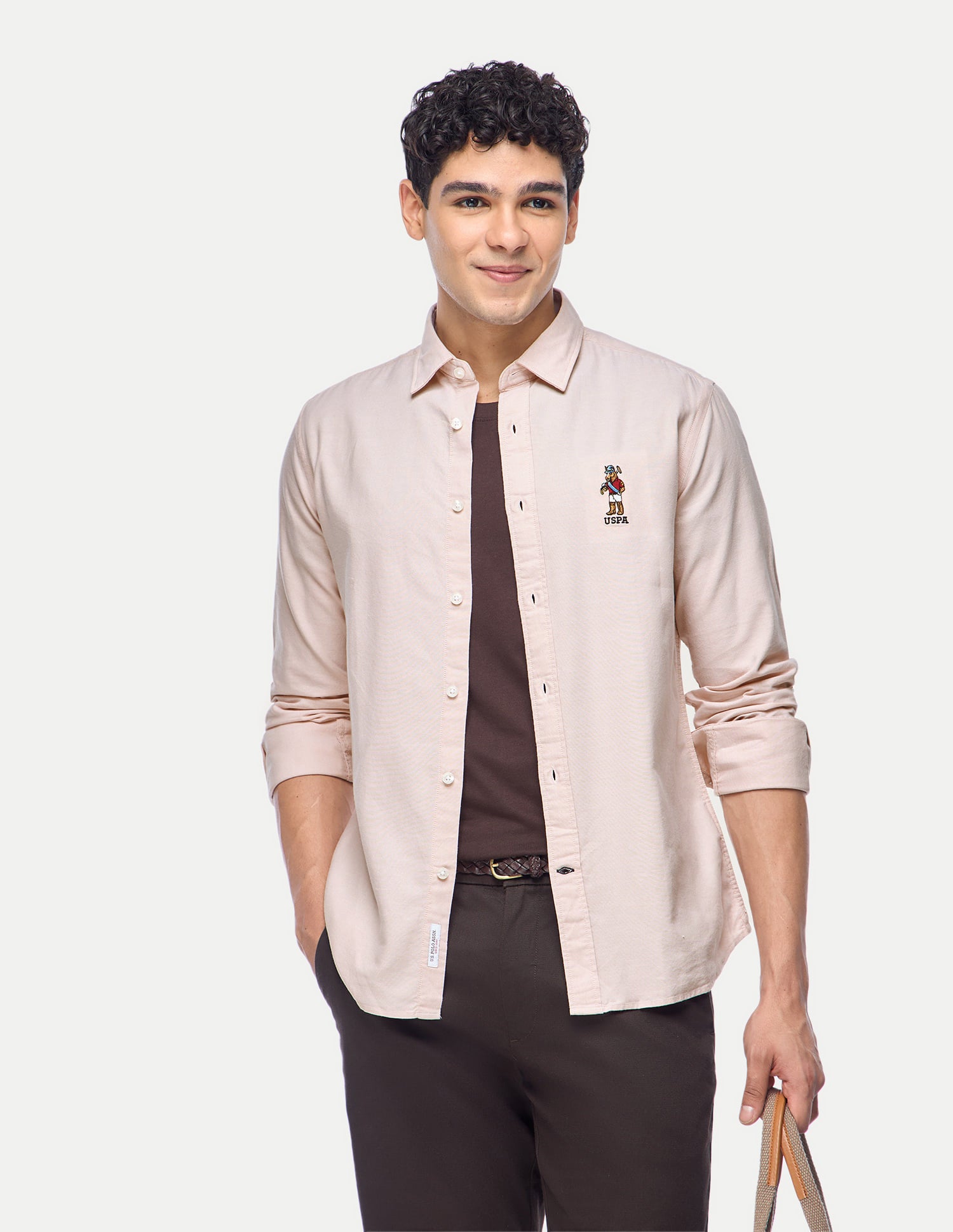 Solid Cotton Shirt