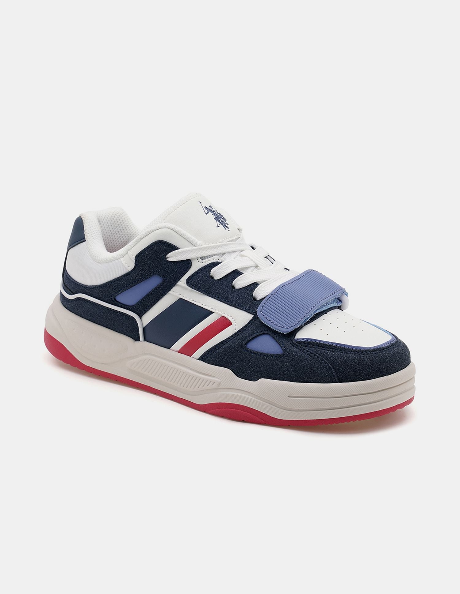 Men Steven Colour Blocked Sneakers Navy - U.S. POLO ASSN. | Large