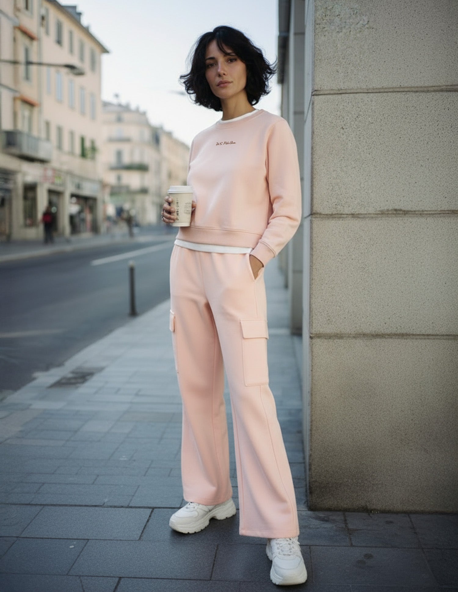 Regular Fit Solid Sweatshirt