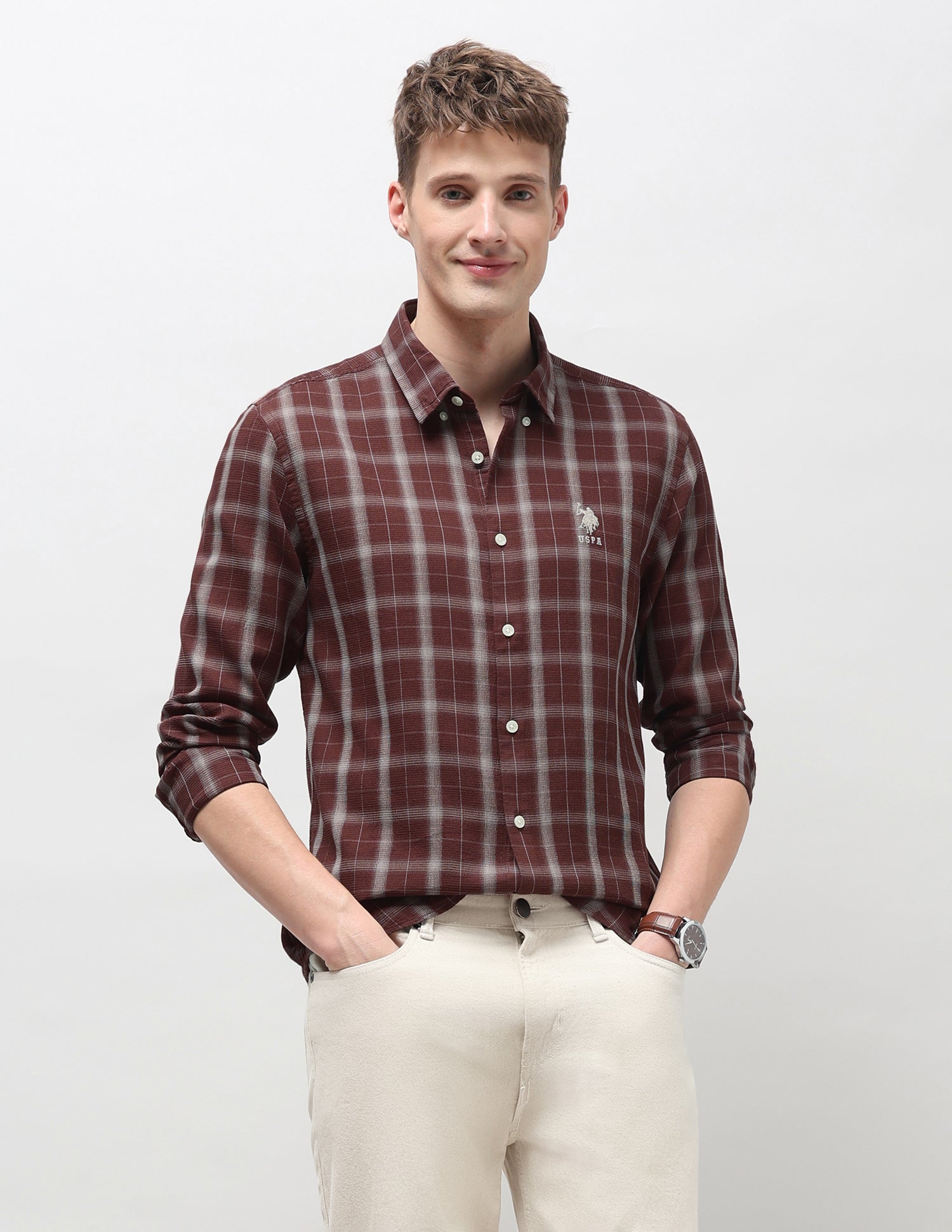 Tartan Checked Regular Fit Shirt