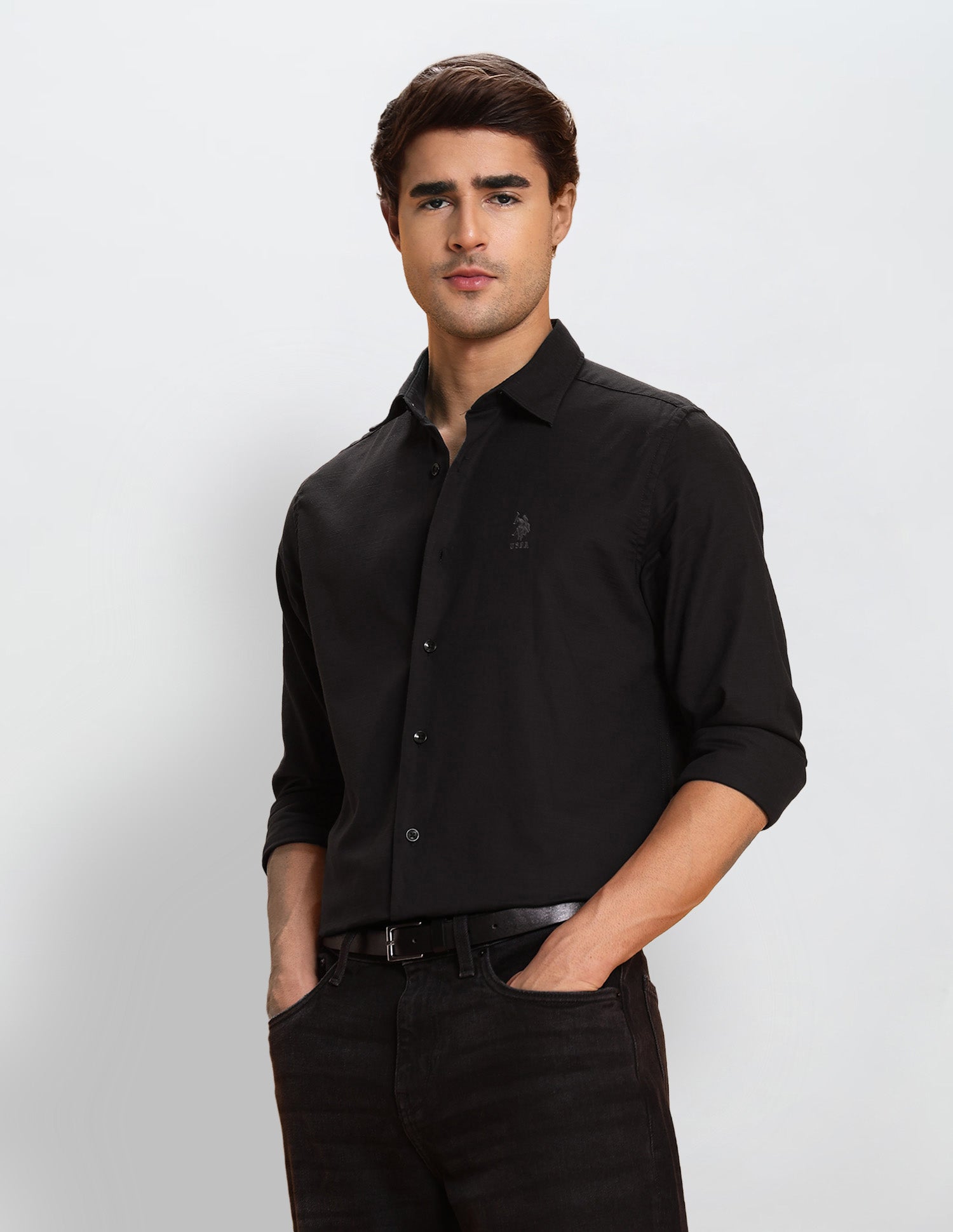 Slim Fit Pure Cotton Shirt