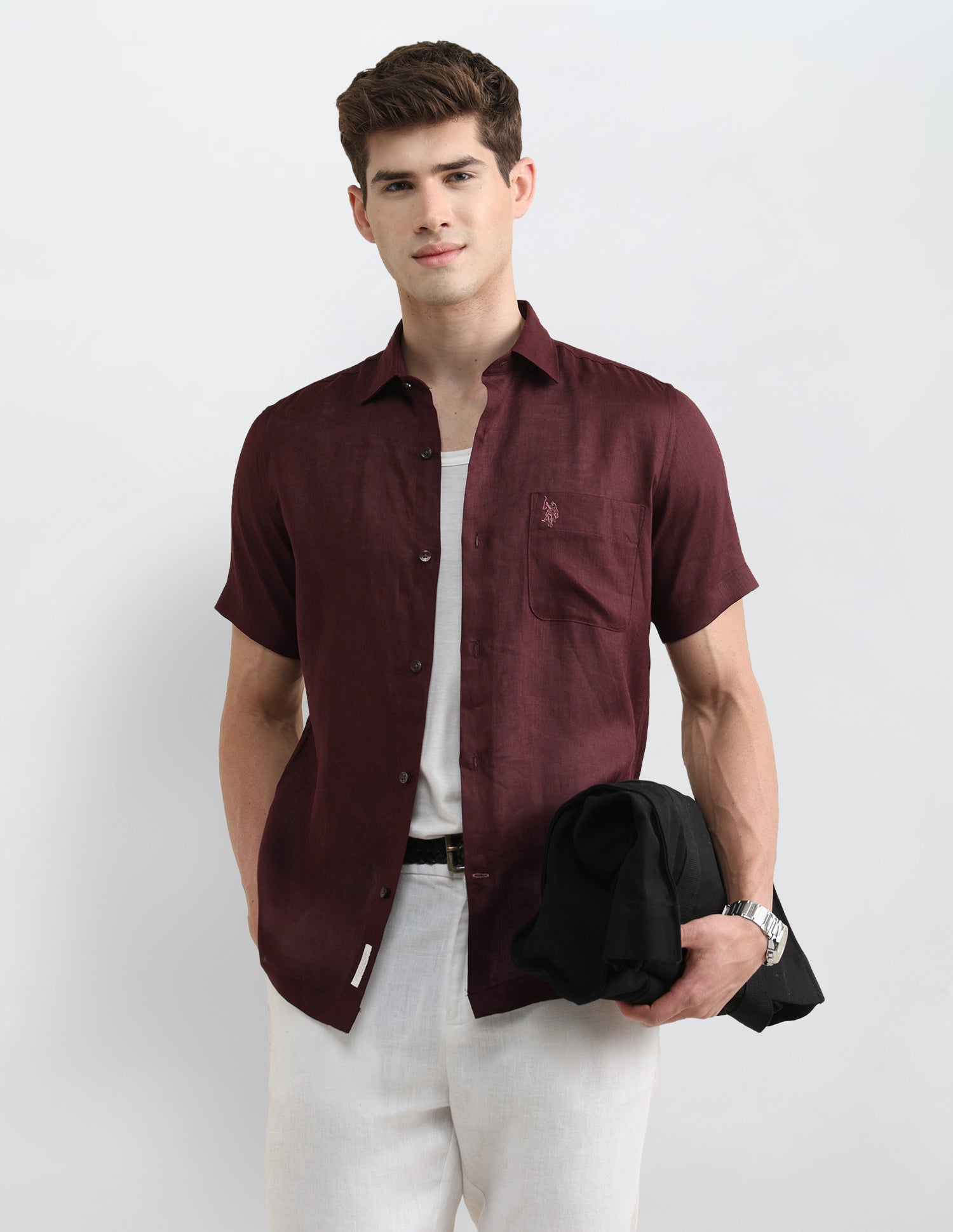 Solid Regular Fit Shirt