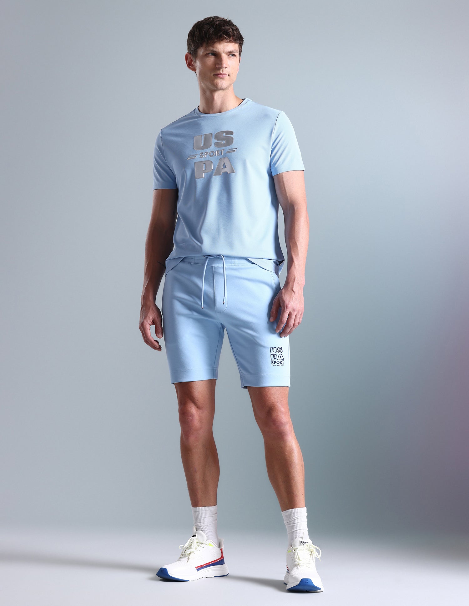 Brand Print Slim Fit T-Shirt