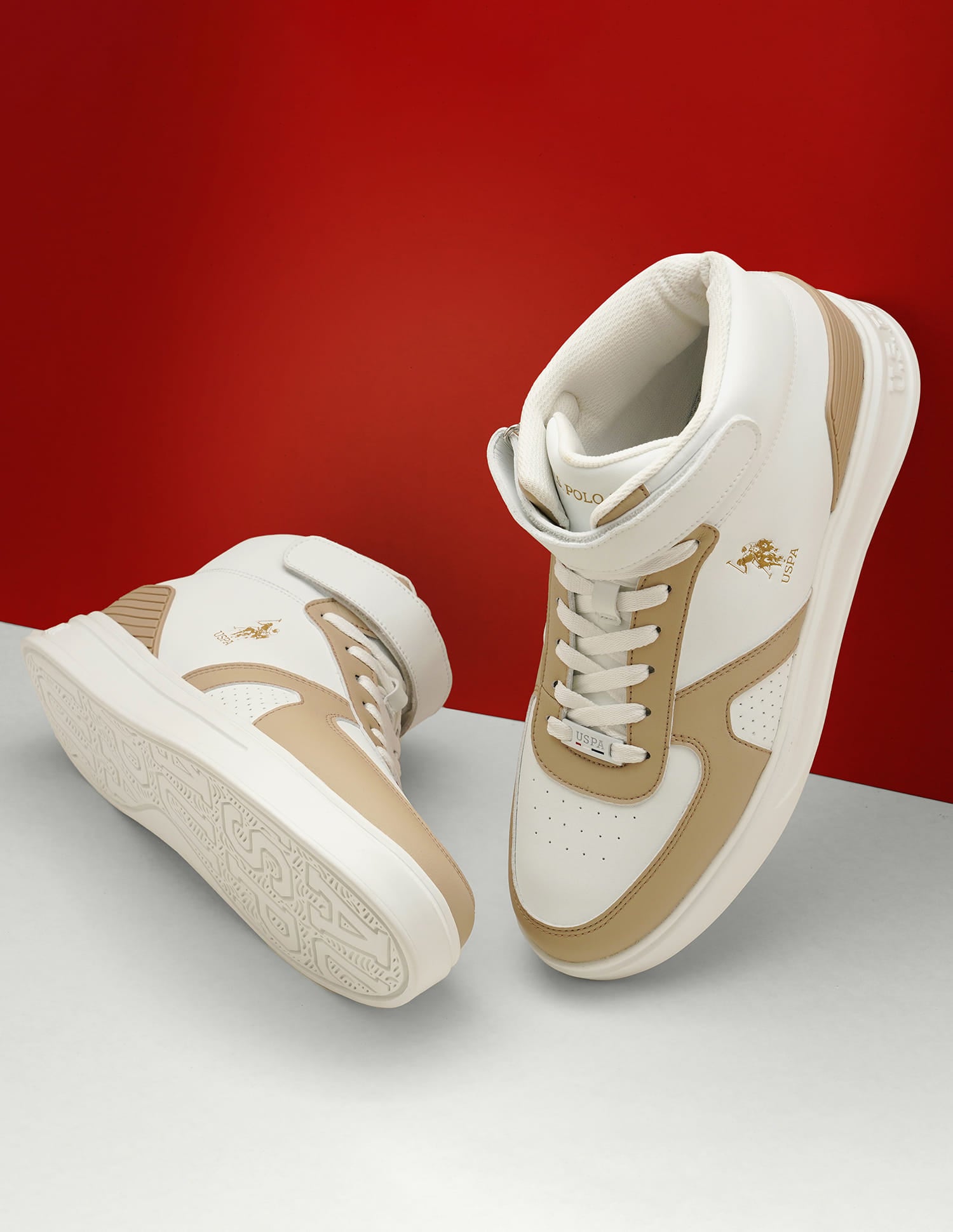 Lace-Ups Velino 2.0 Sneakers Beige - U.S. Polo Assn. India | Large