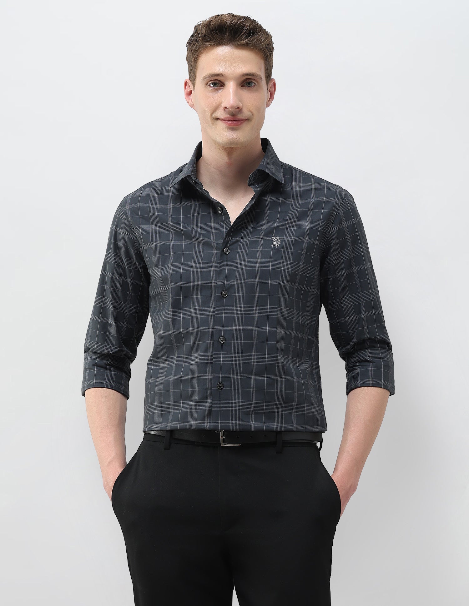 Tartan Checked Tailored Fit Shirt