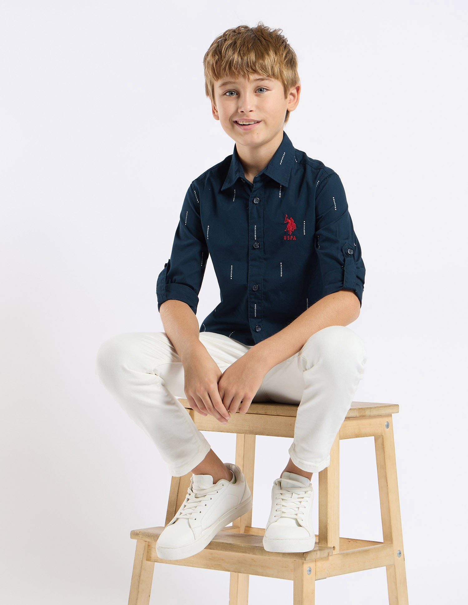 Boys Oxford Regular Fit Shirt