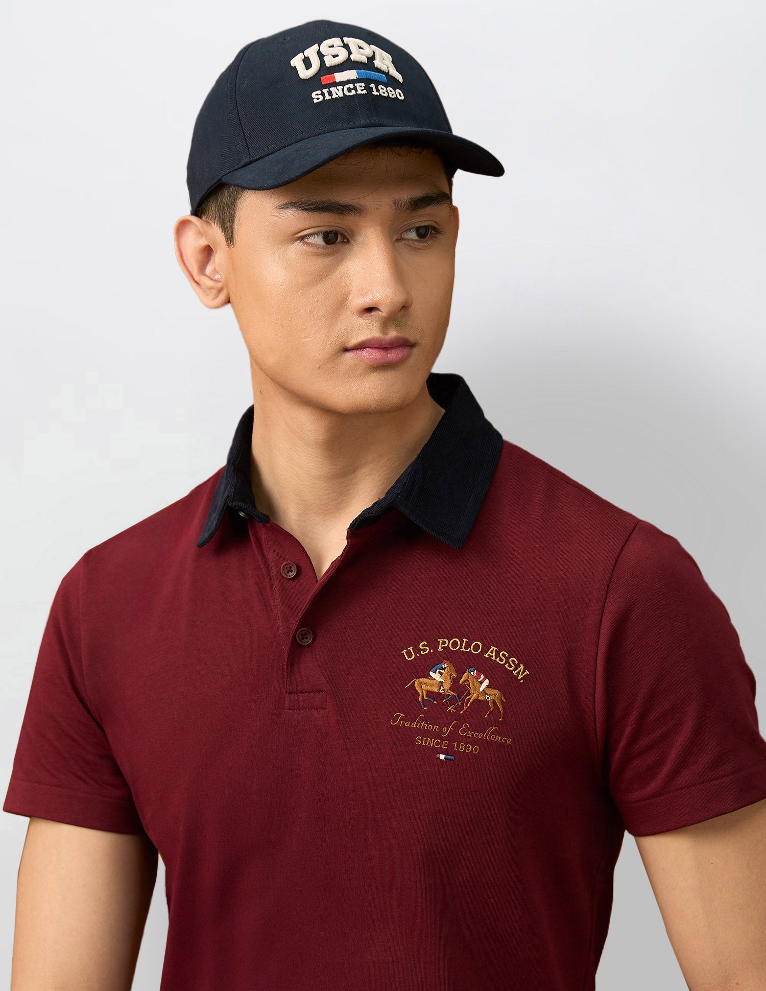 Brand Embroidered Twill Cap Navy - U.S. POLO ASSN. | Large