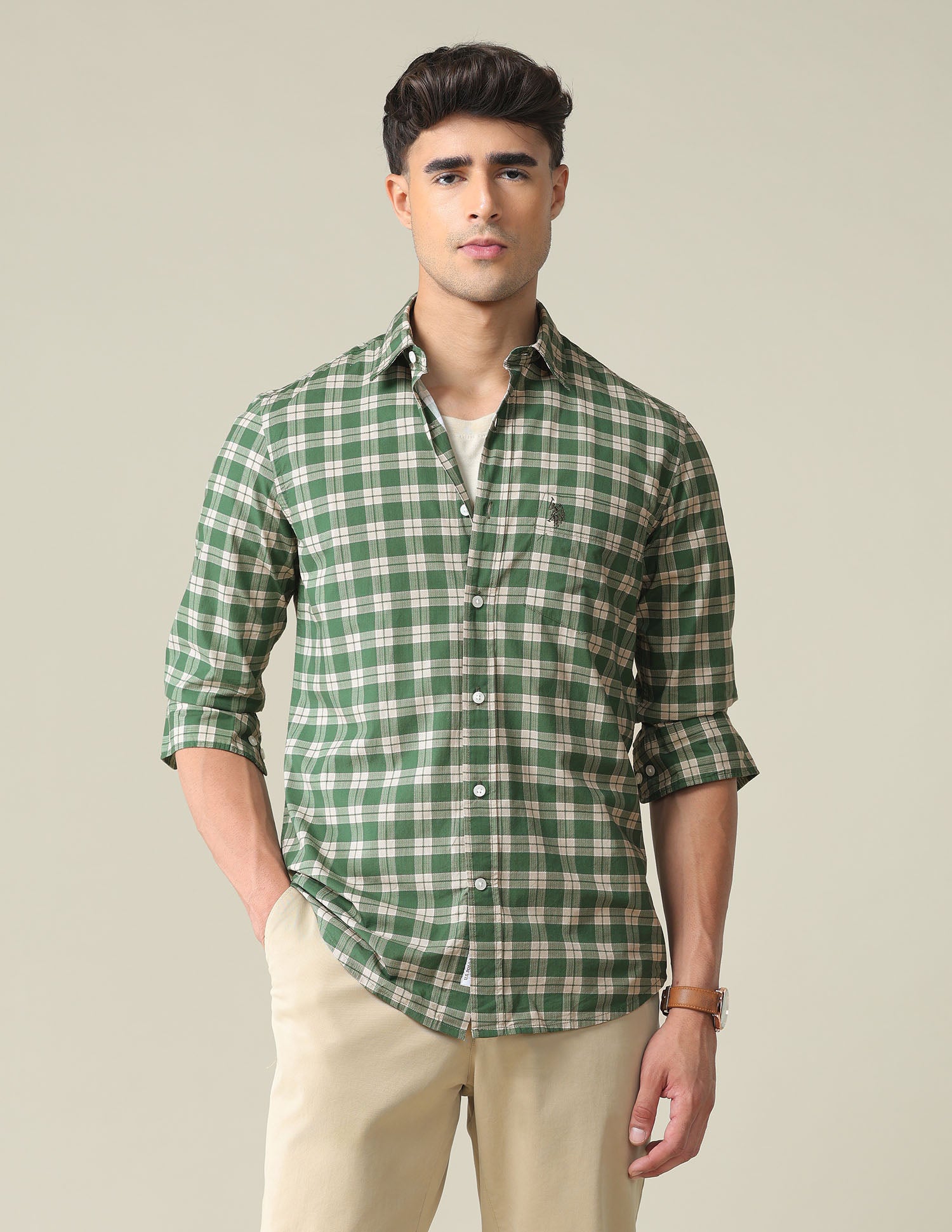 Pure Cotton Tartan Shirt