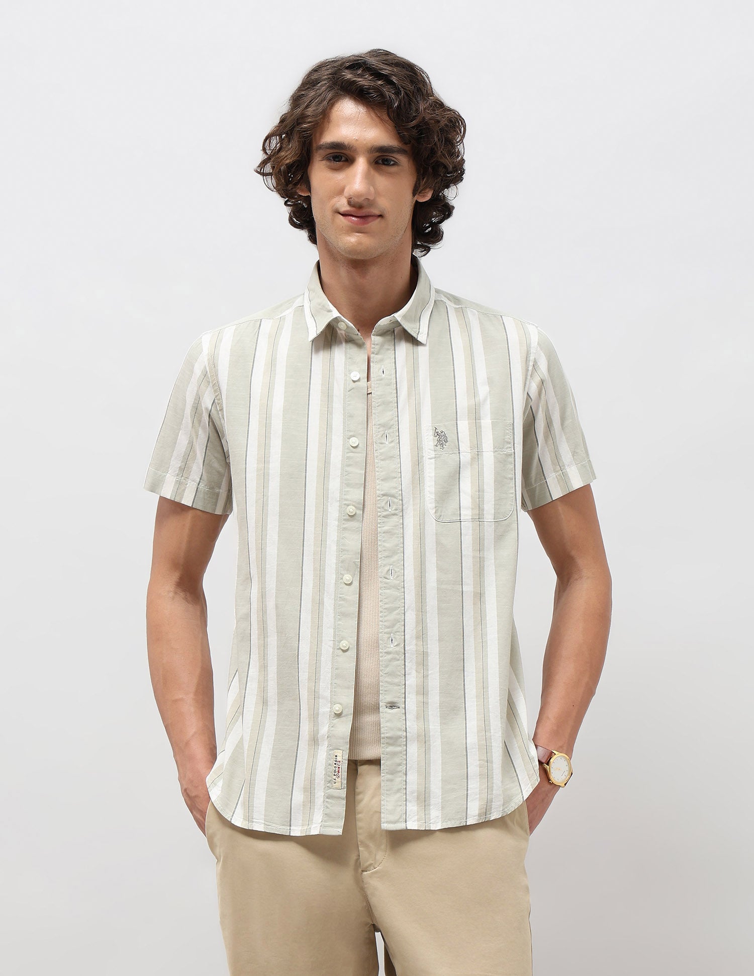Pure Cotton Slim Fit Shirt