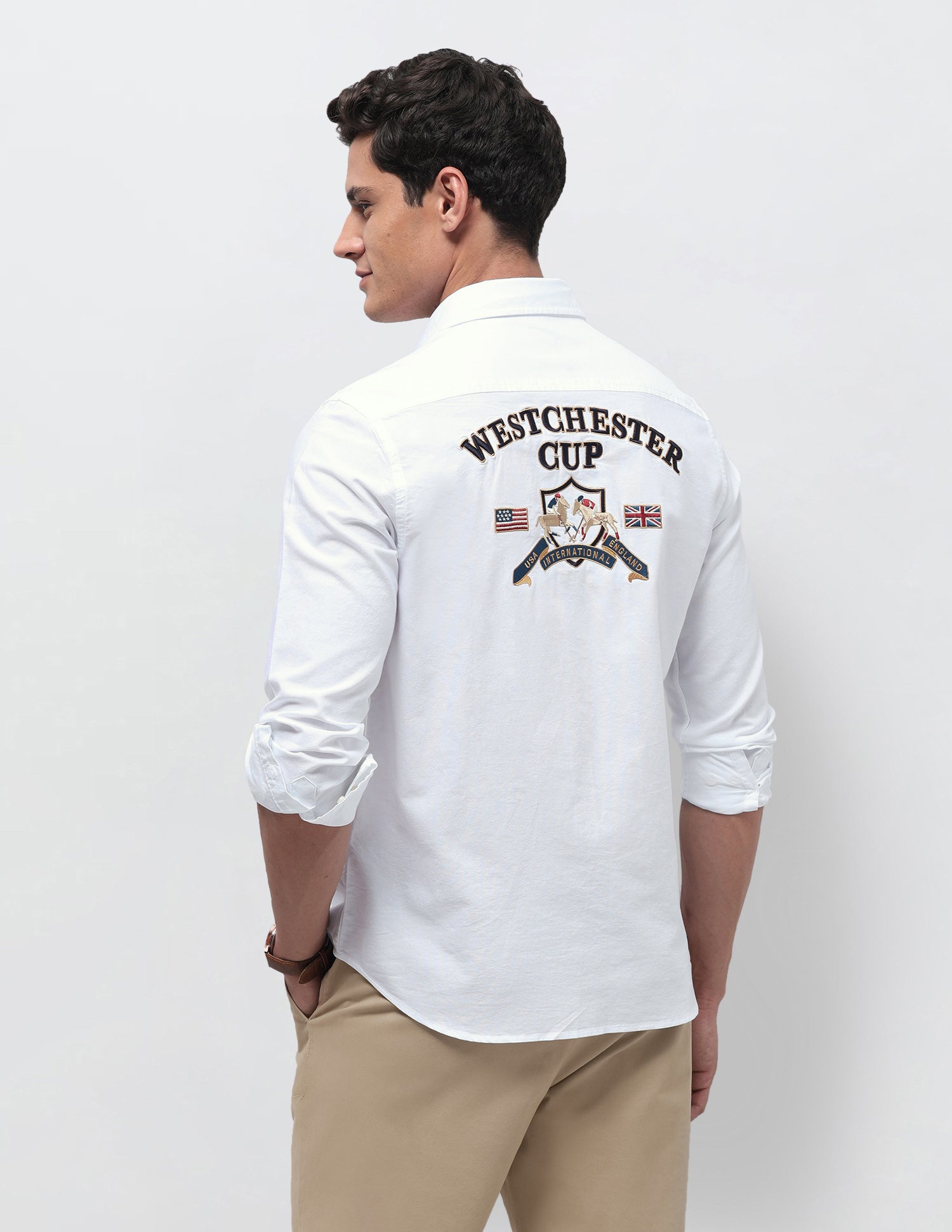 Embroidered Regular Fit Shirt