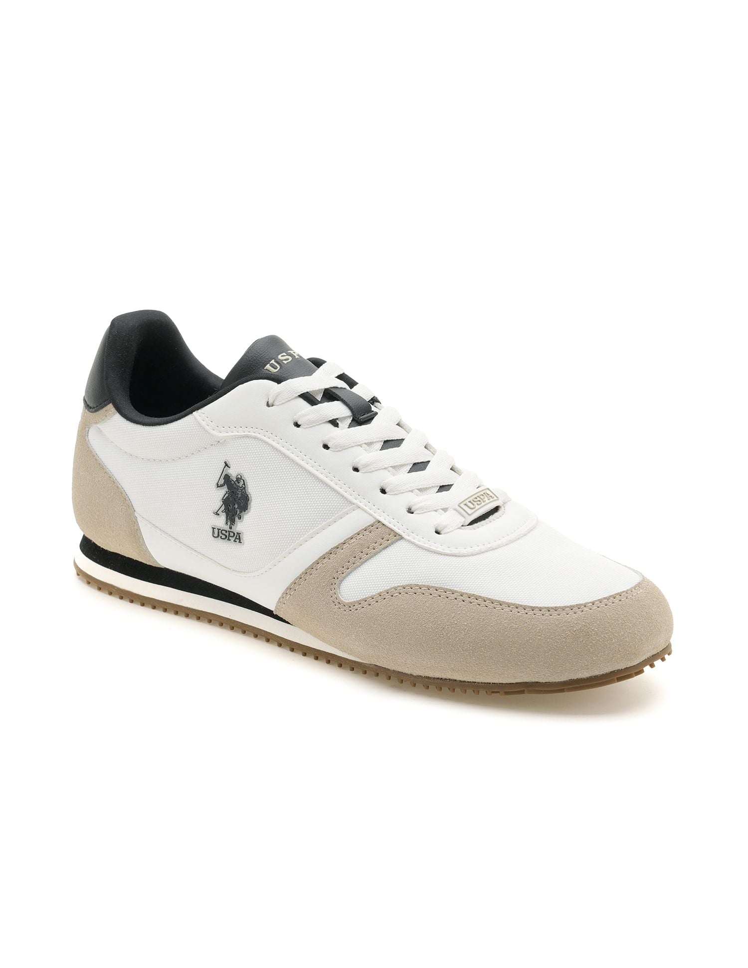 Clemt 3.0 Colourblocked Sneakers Beige - U.S. POLO ASSN. | Large