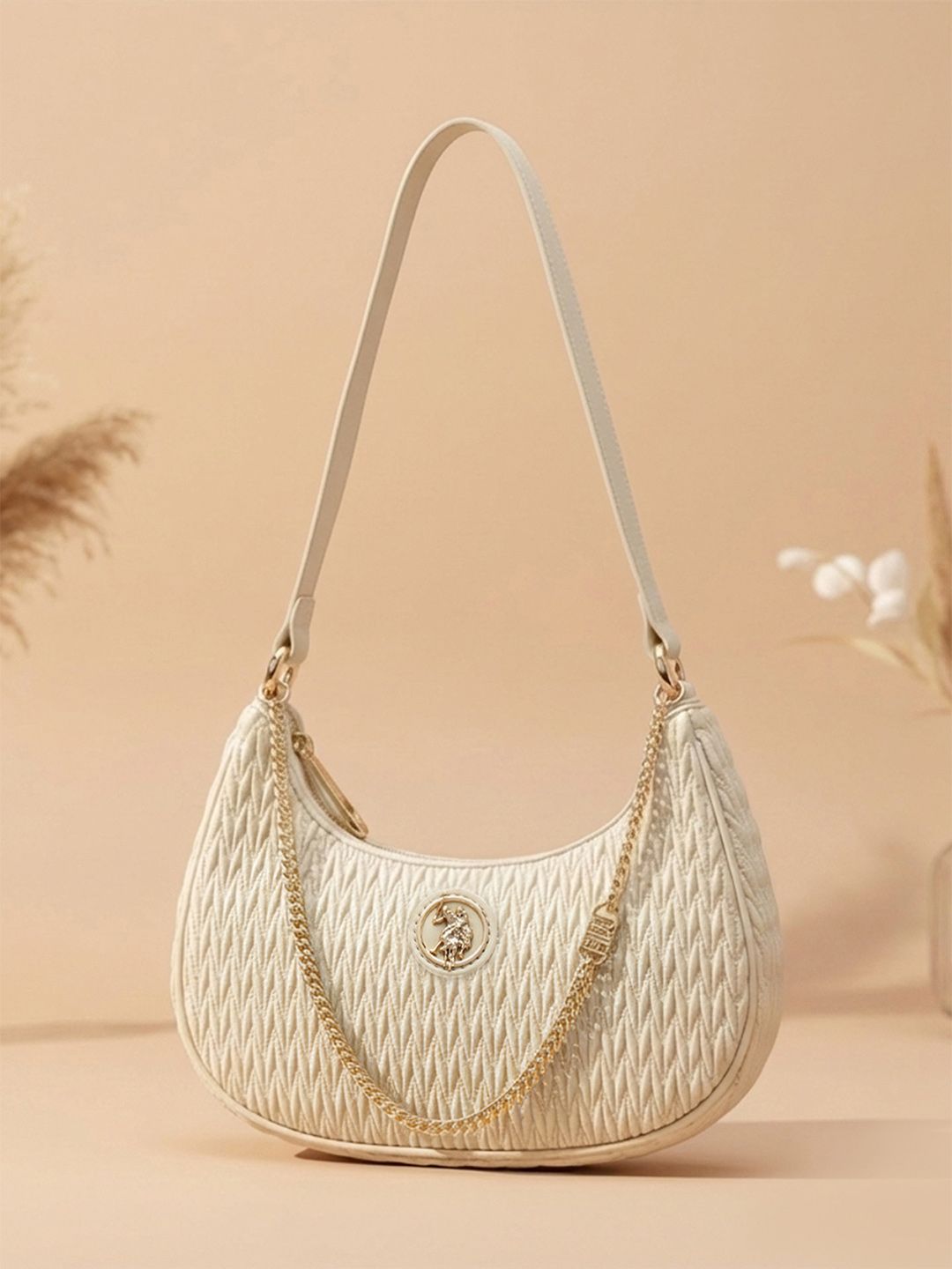 Vera Textured Shoulder Bag