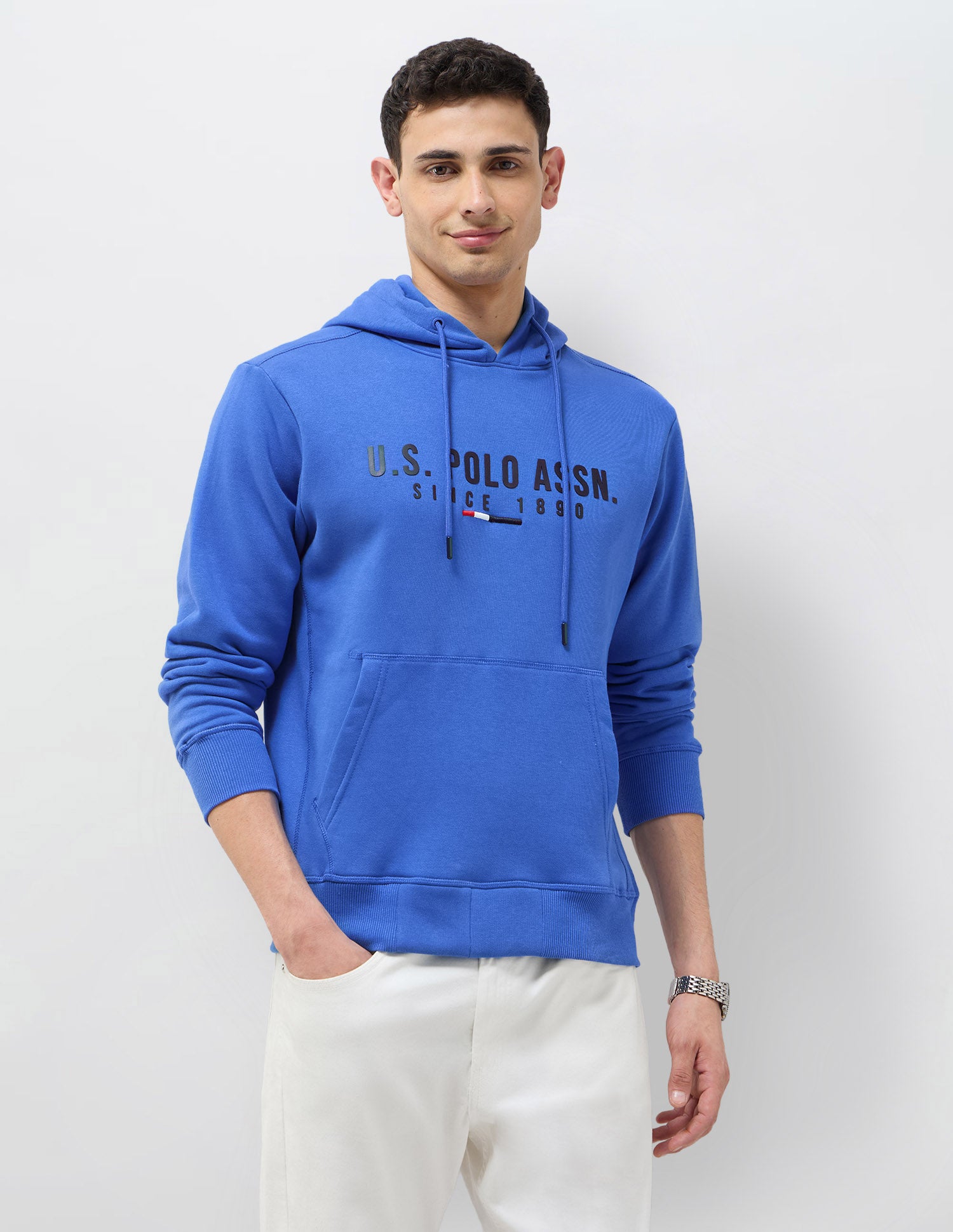 Brand Embossed Regular Fit Sweatshirt
